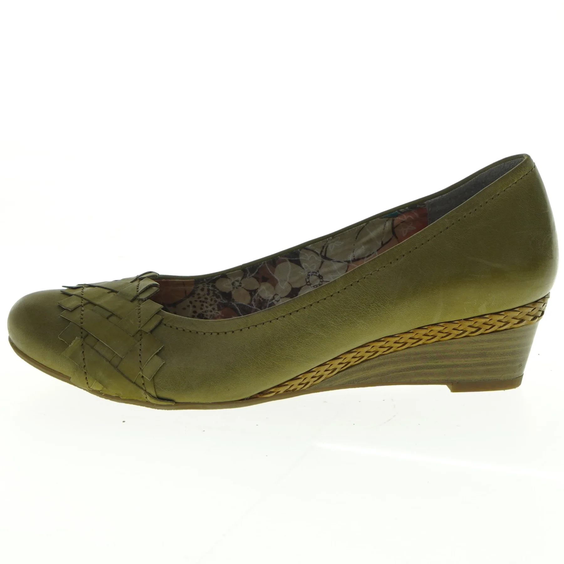 Grønne pumps fra Marco Tozzi (str. 39)