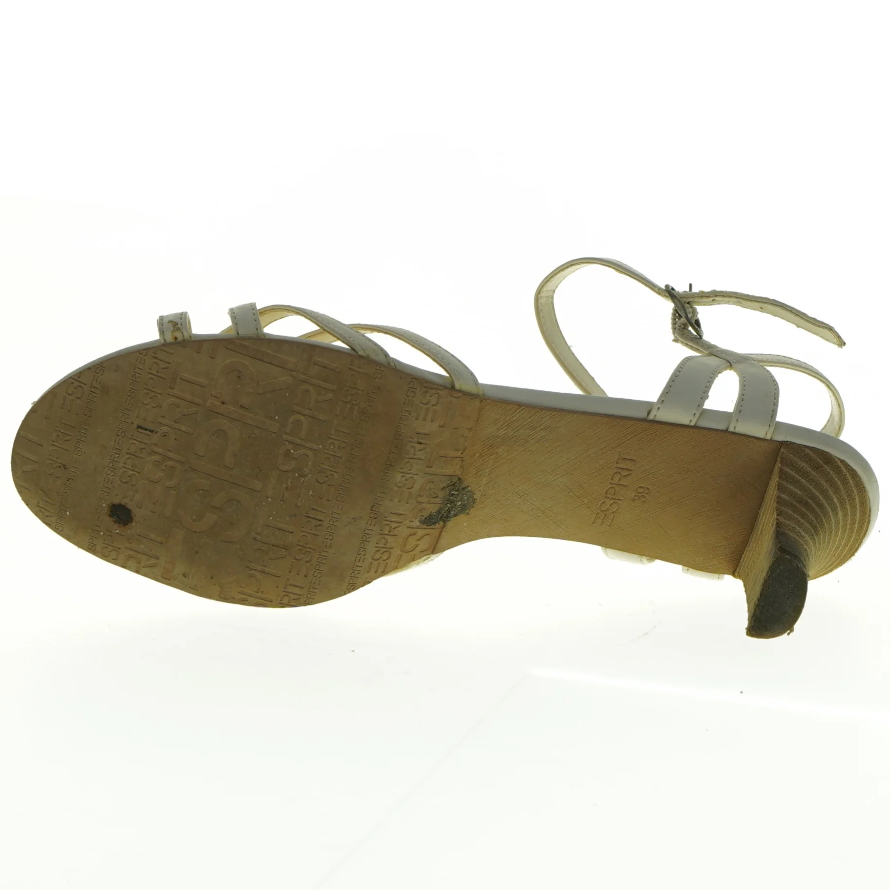 Sølvfarvede sandaler fra Marco Tozzi (str. Niogtredve)