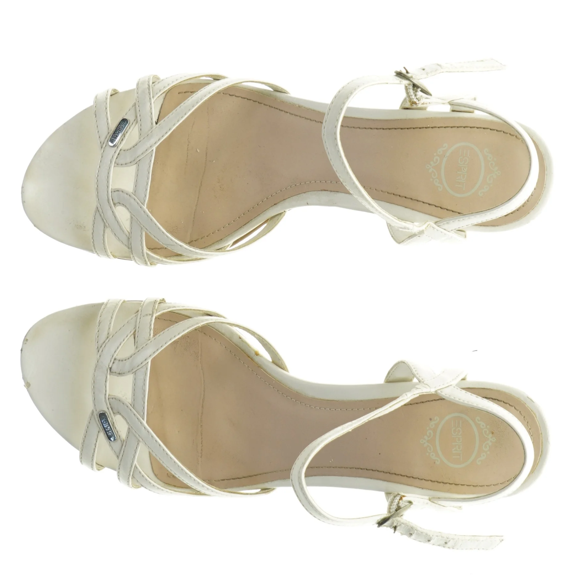 Sølvfarvede sandaler fra Marco Tozzi (str. Niogtredve)