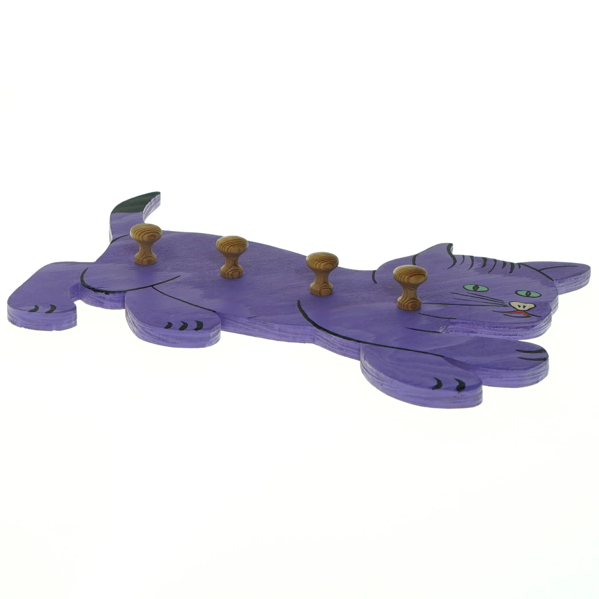 Træknage i katteform (str. 26x19 cm)