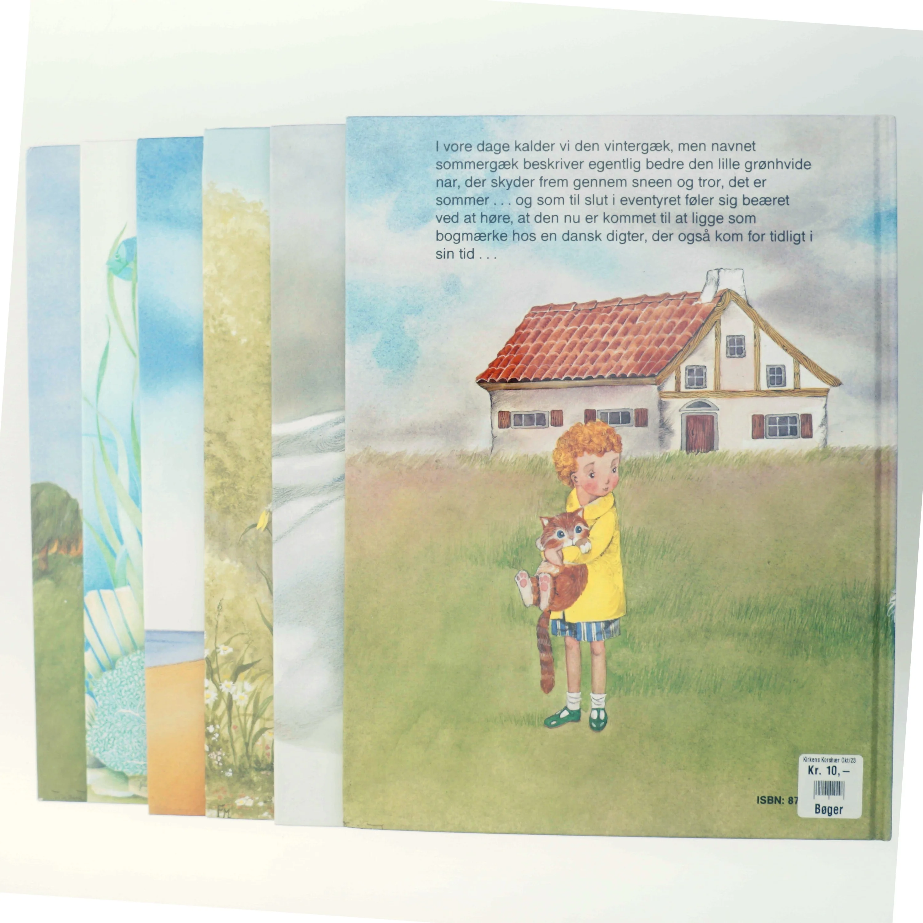 Seks børnebøger med HC. Andersen eventyr 