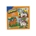 My first puzzle animals, 3 i en puslespil
