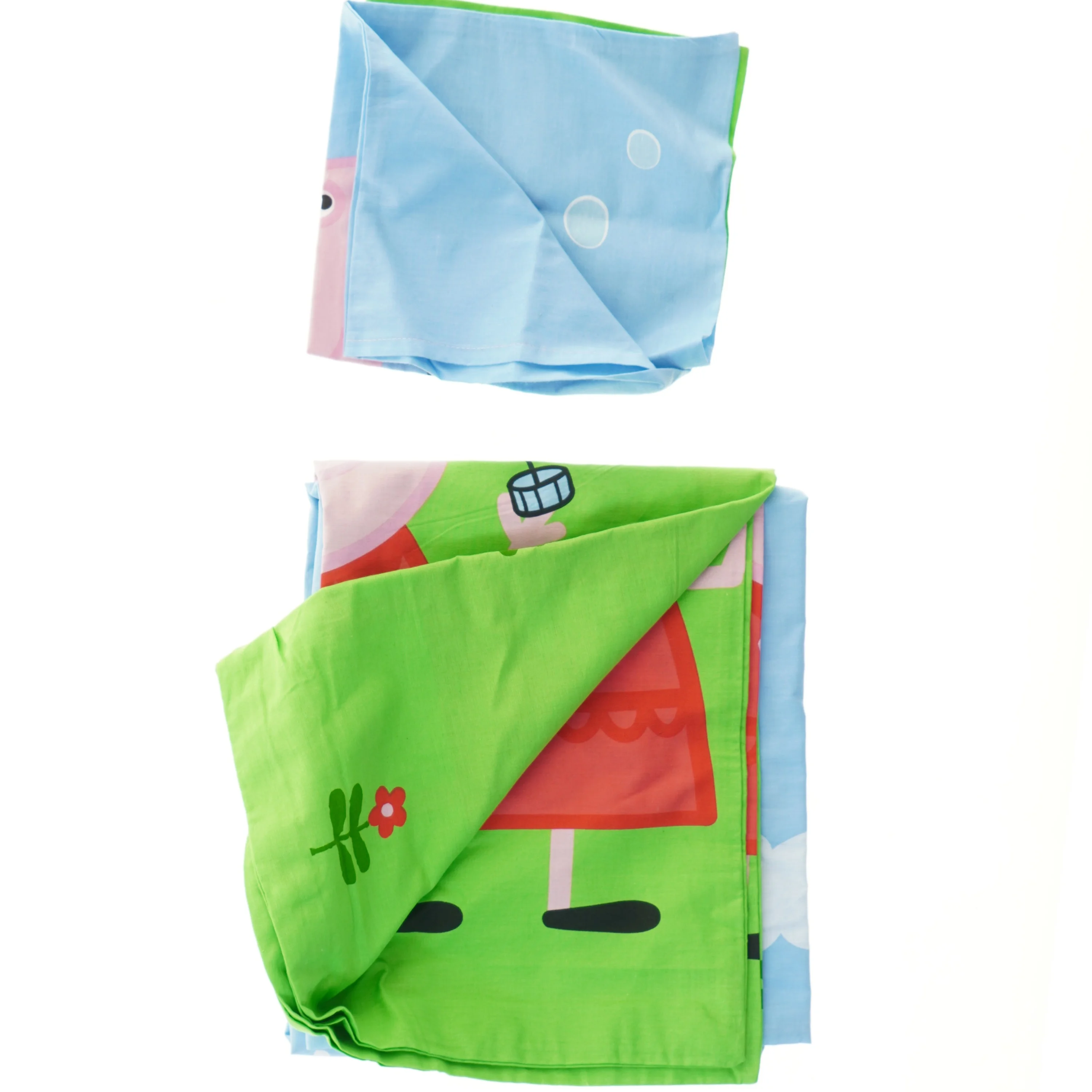 Peppa Pig sengetøj til børn (str. 46x43 & 140x192 cm)