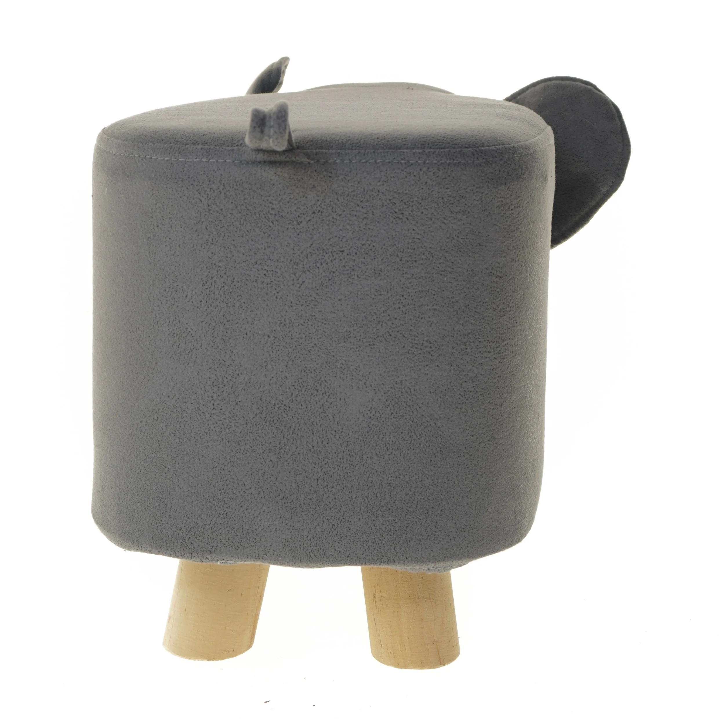 Elefantformet skammel (str. 50x30 cm)