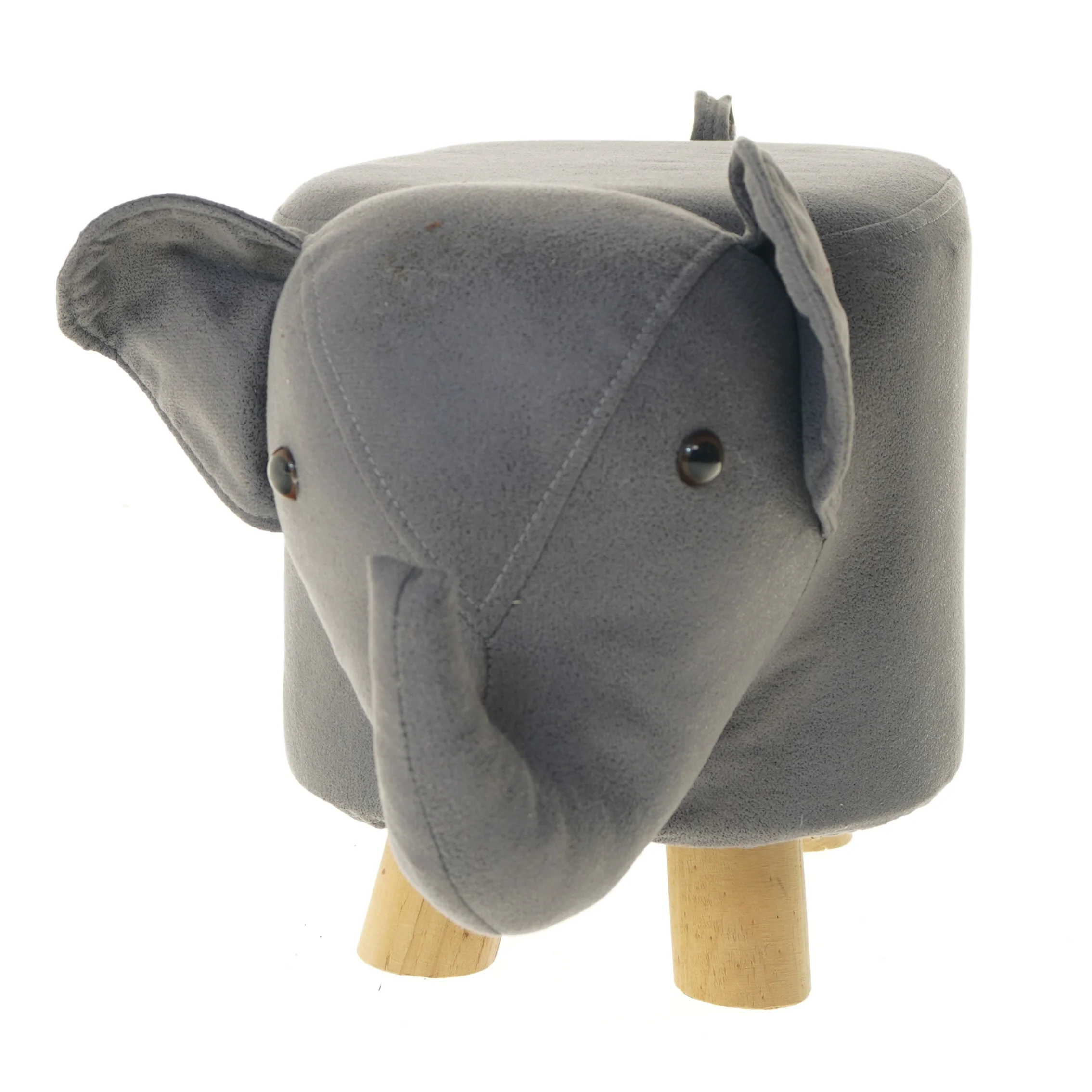 Elefantformet skammel (str. 50x30 cm)