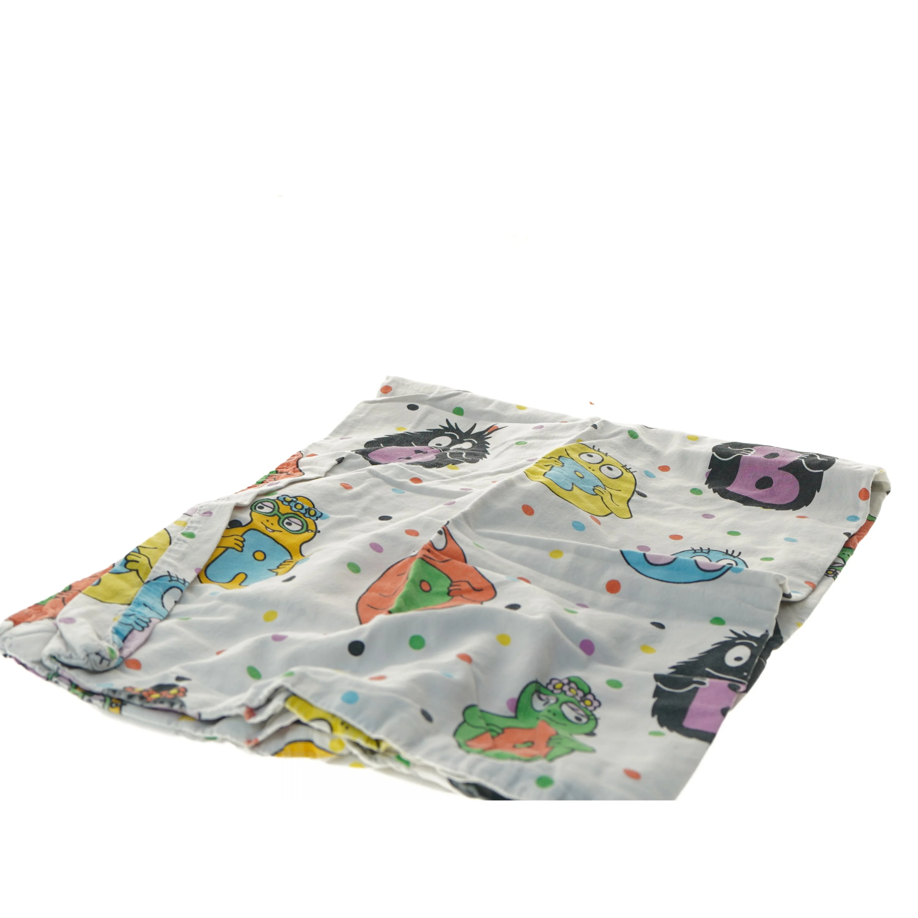 Børne lagen med Barbapapa motiv (str. 90x60 cm)