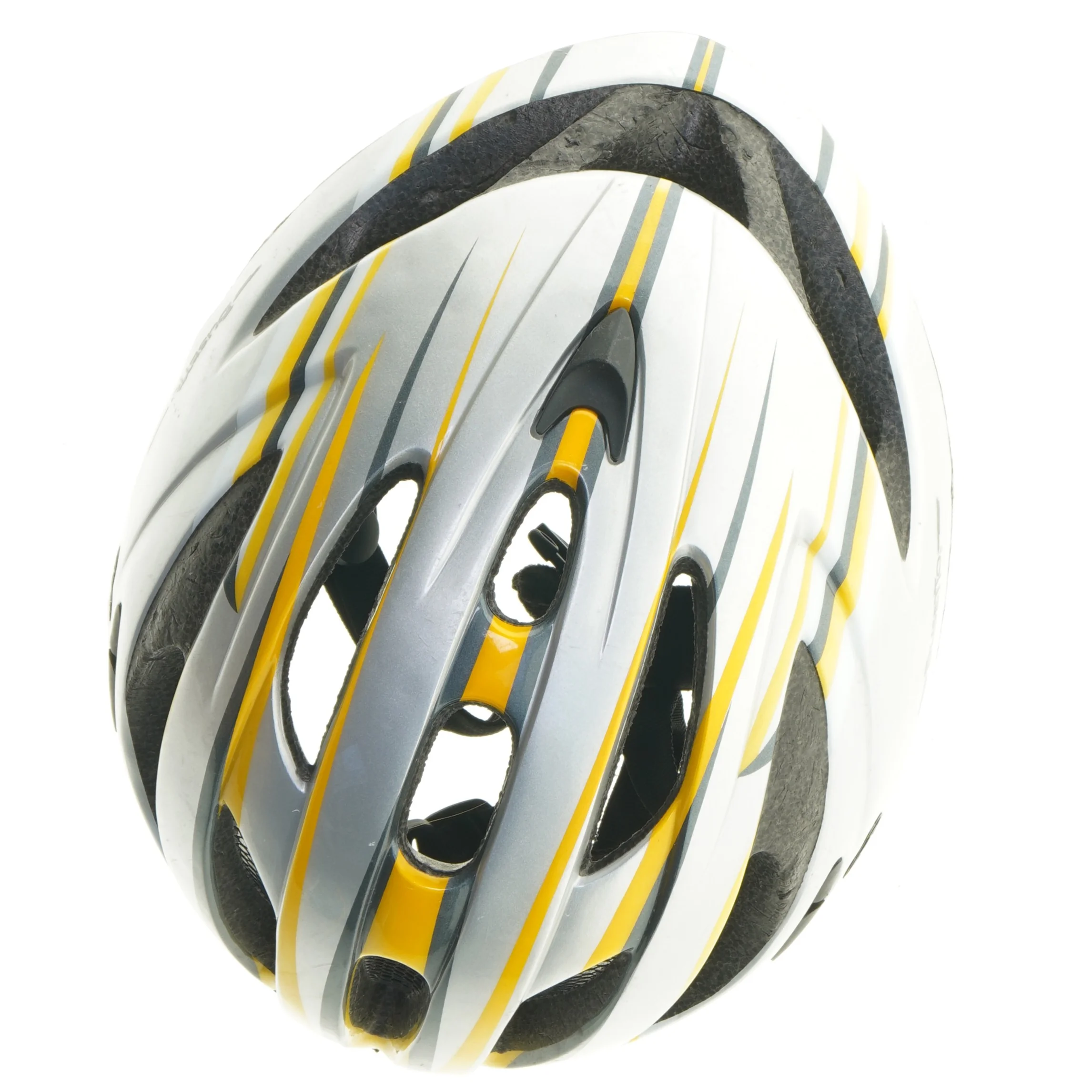 Cykelhjelm med aerodynamisk design fra Busettii (str. Ø 21 cm)