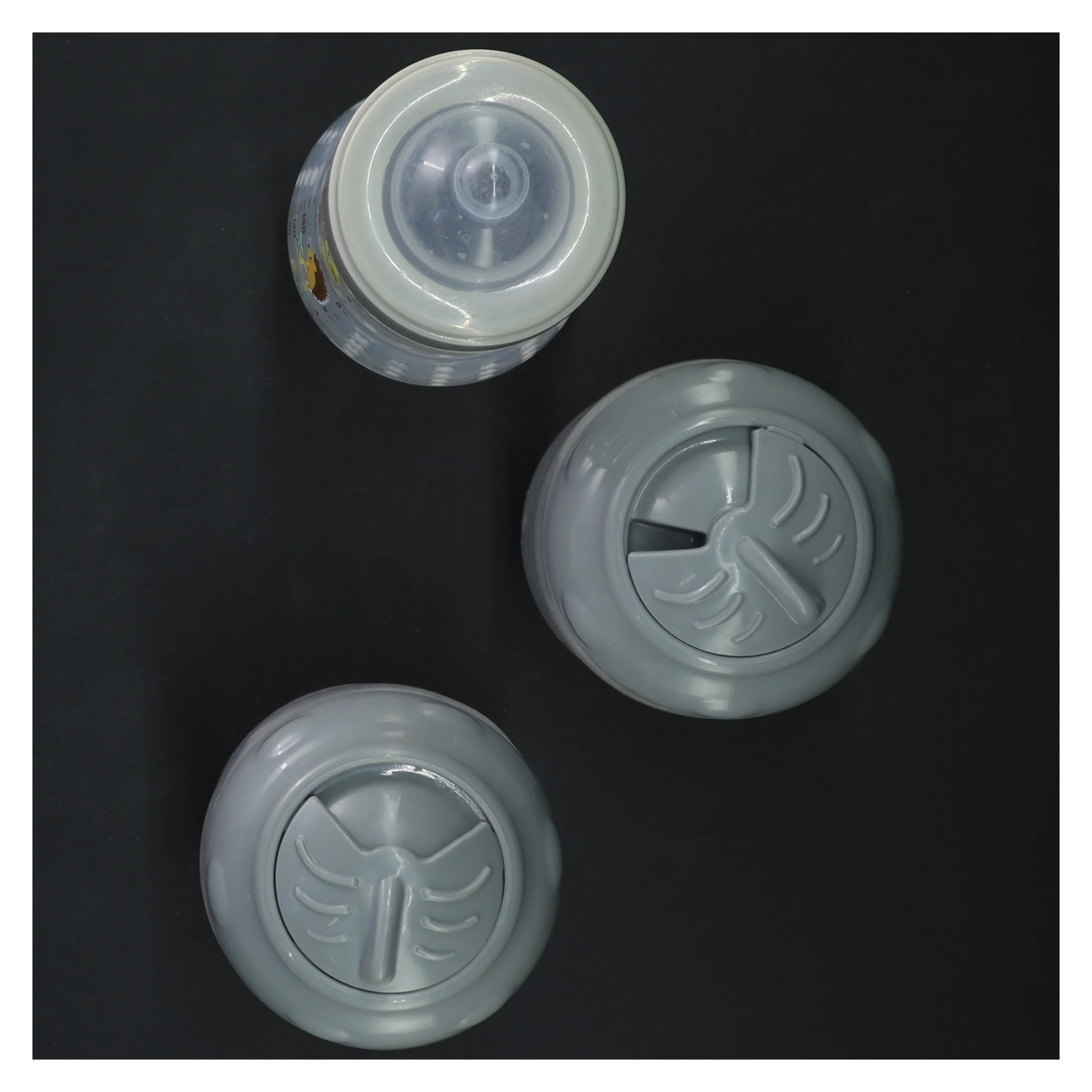 Sæt med sutteflasker fra Filibabba, Måske MAM (str. 17 cm og 12 cm)