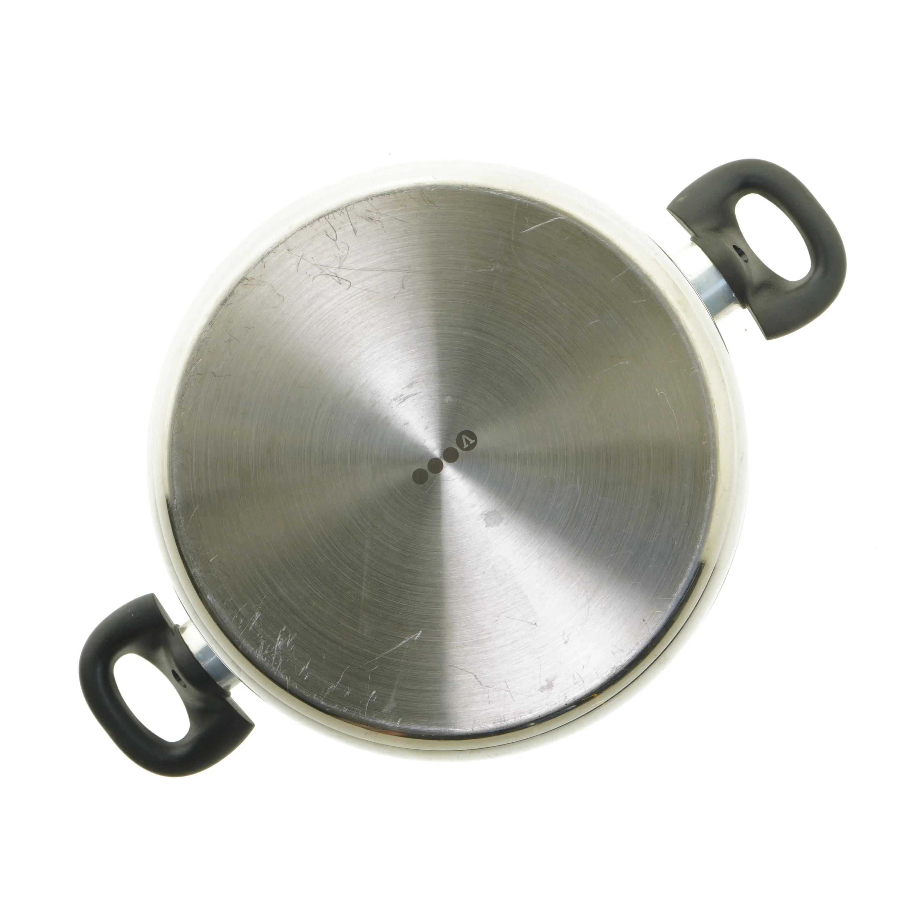 Rustfri stålkasserolle (str. Ø 24 cm)