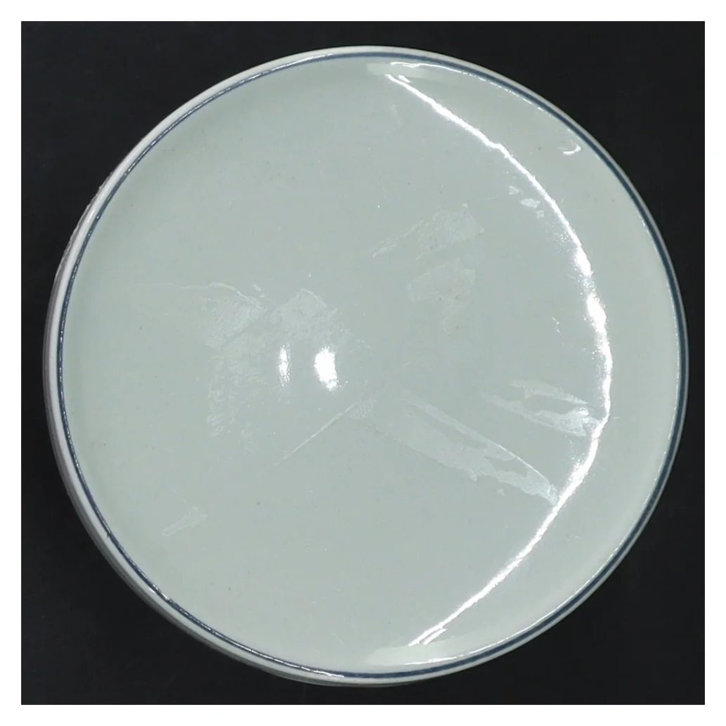 Blåkant sukkerskål med låg fra Royal Copenhagen (str. Ø 8,5 cm højde 8 cm)