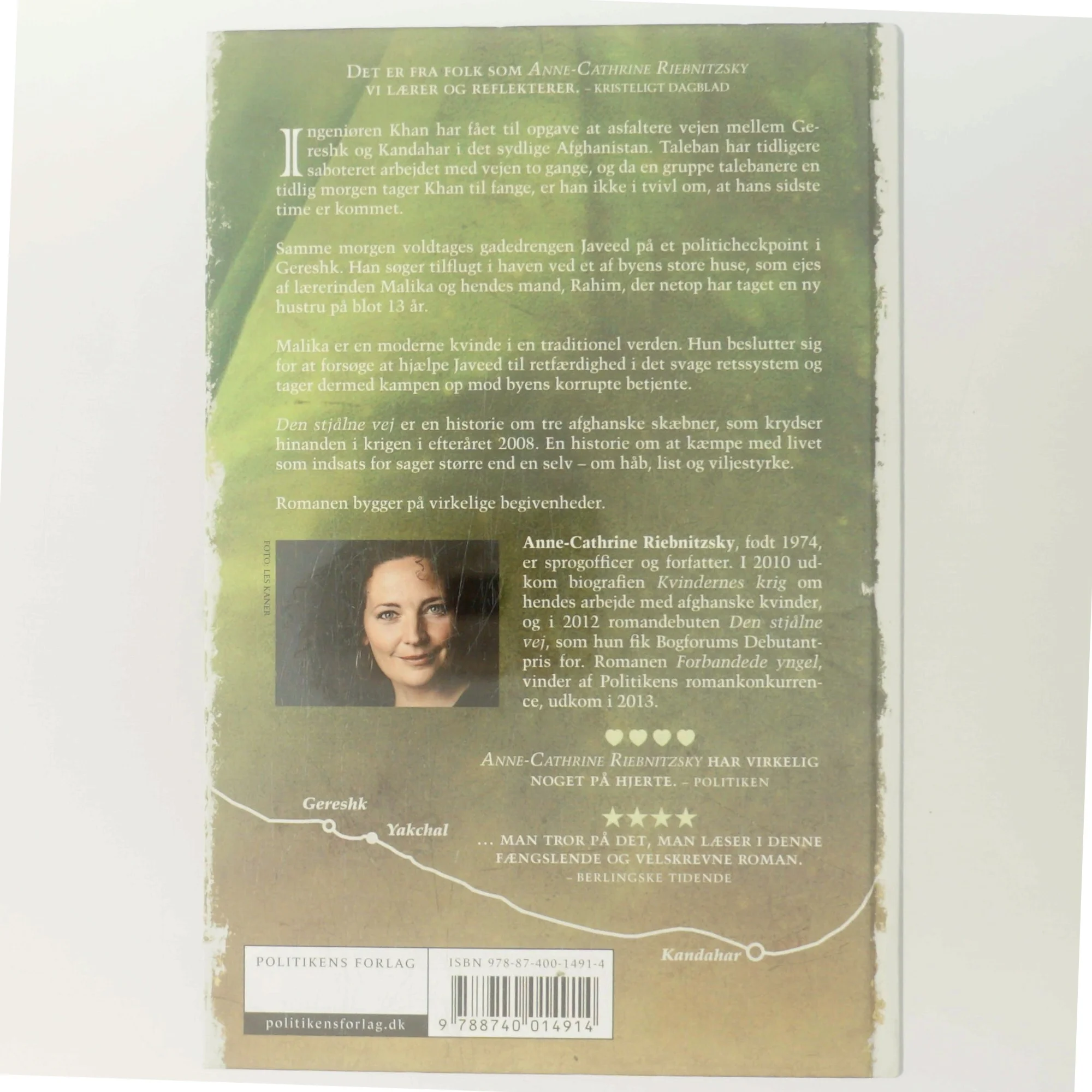 Den stjålne vej af Anne-Cathrine Riebnitzsky (Bog)