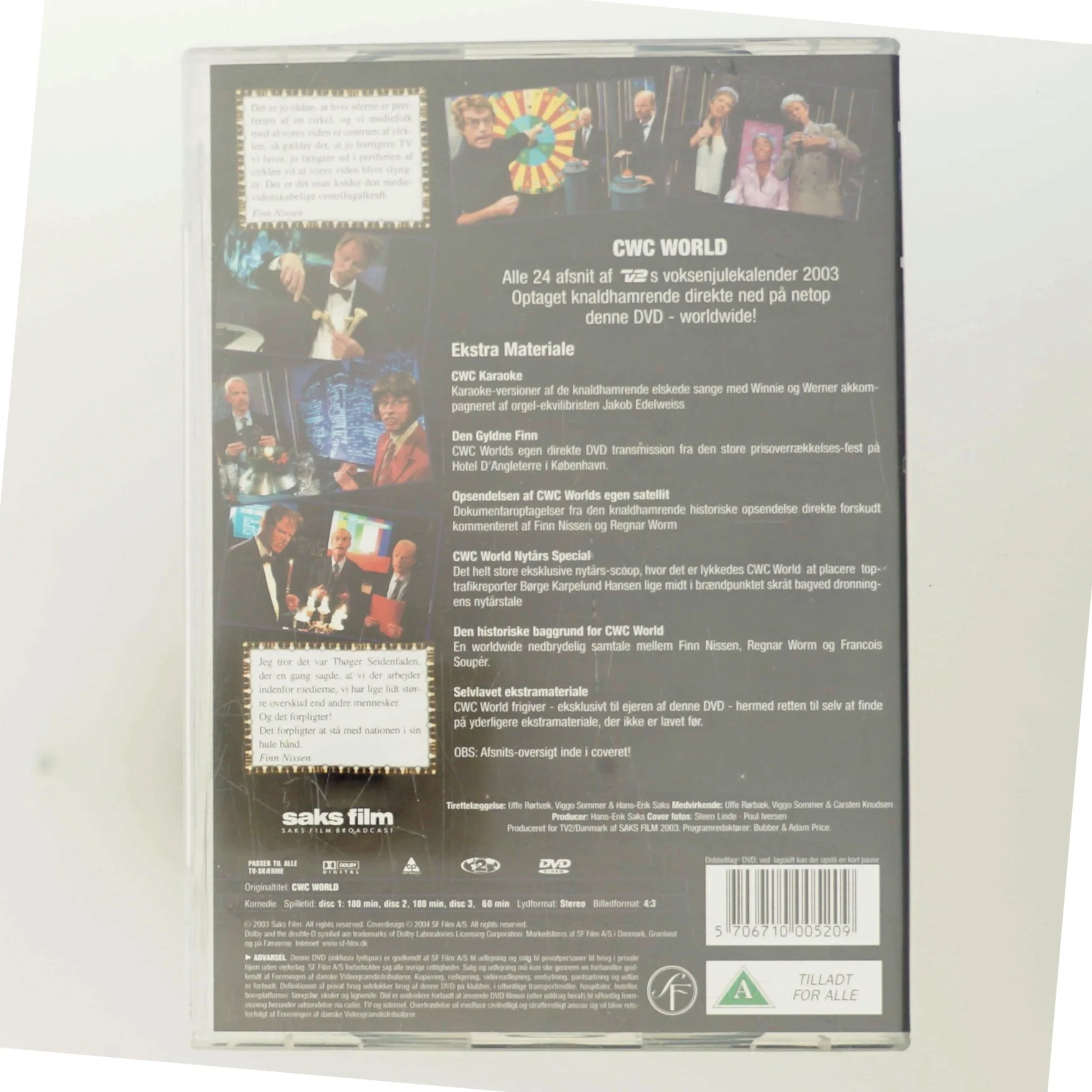 Cwc World med De Nattergale (DVD)