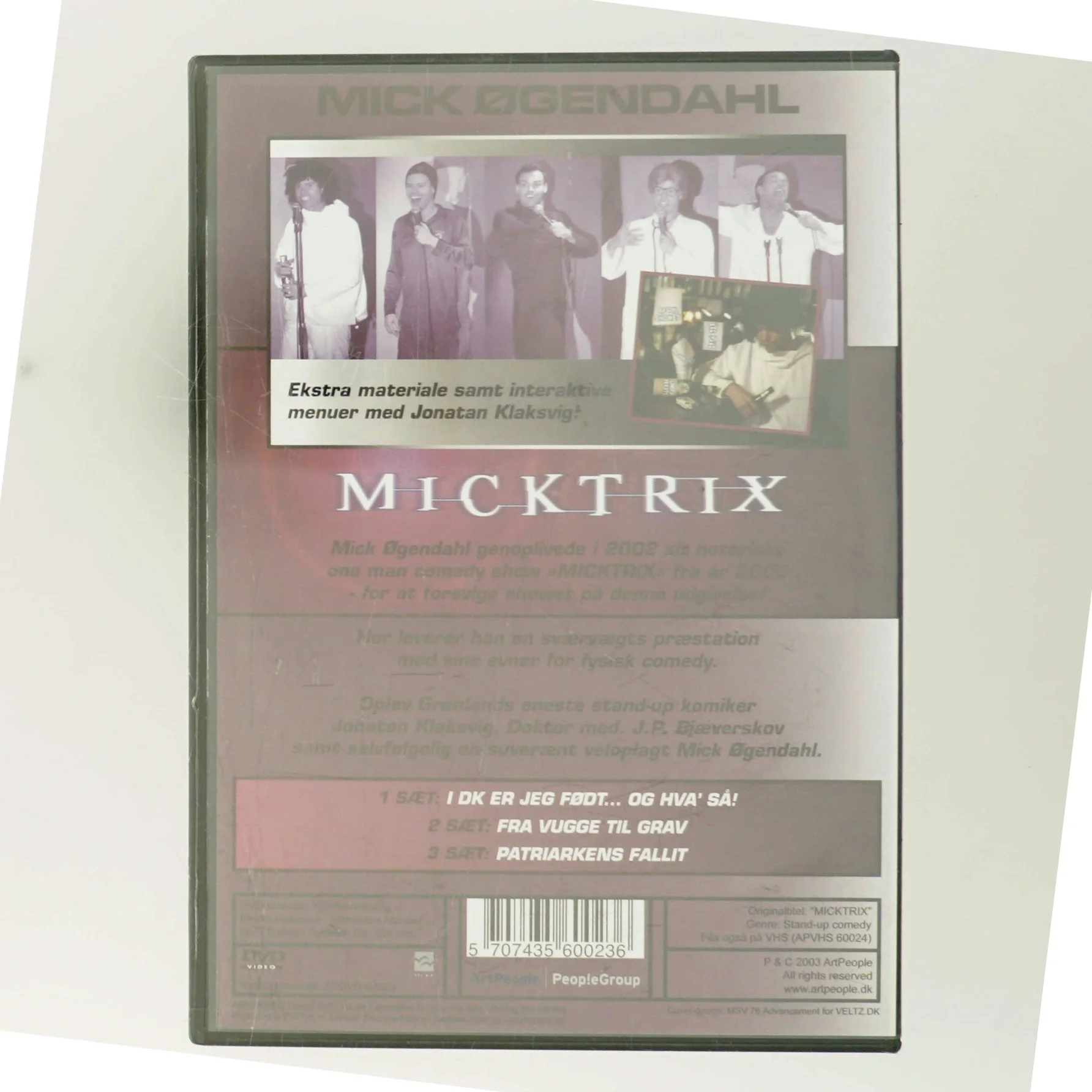 Micktrix                            <span class="label label-blank pull-right">1. udgave</span> med Mick Øgendahl (DVD)