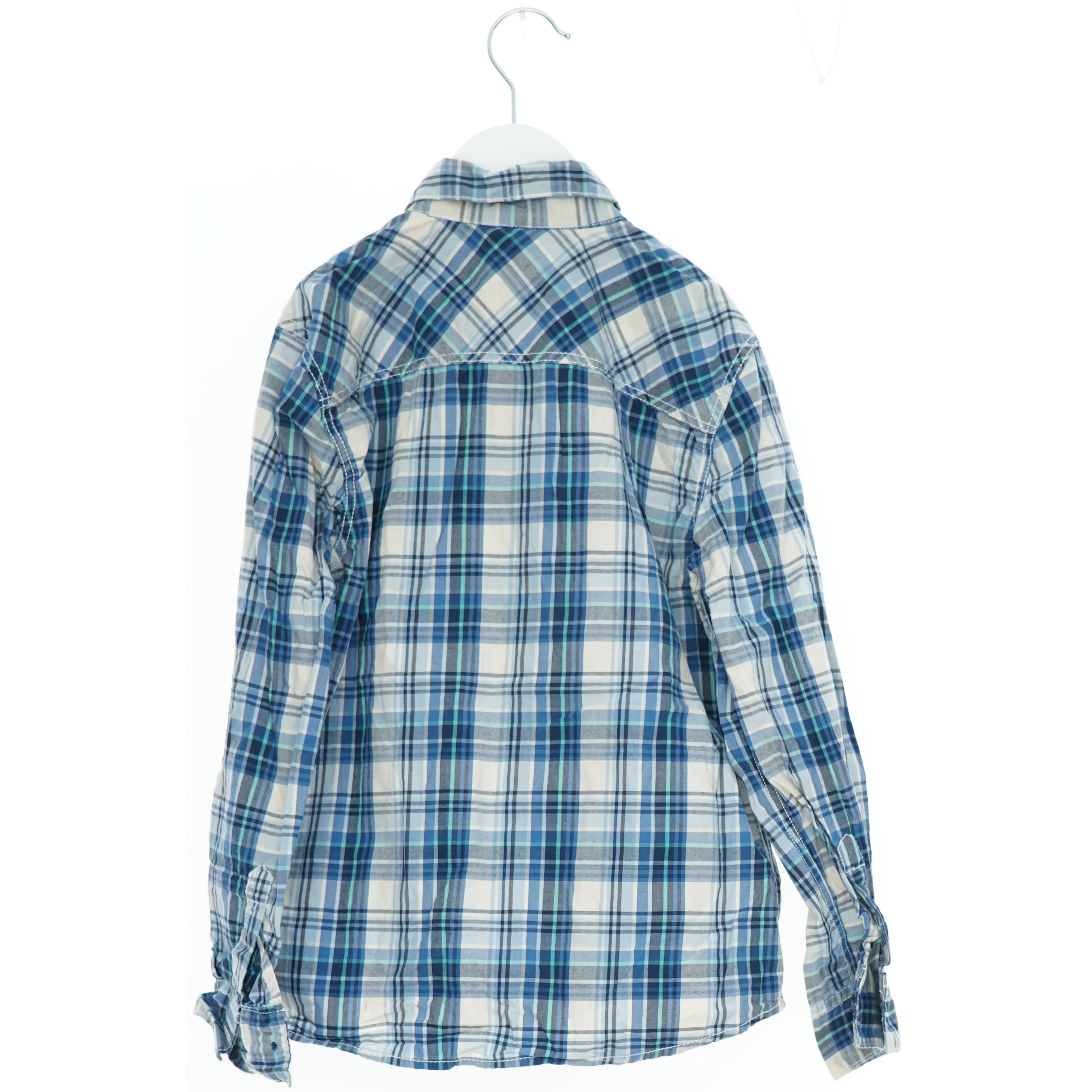 Skjorte med tern fra Name It (str. 128)