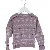 Strikket sweater med mønster fra H&M (str. 104)