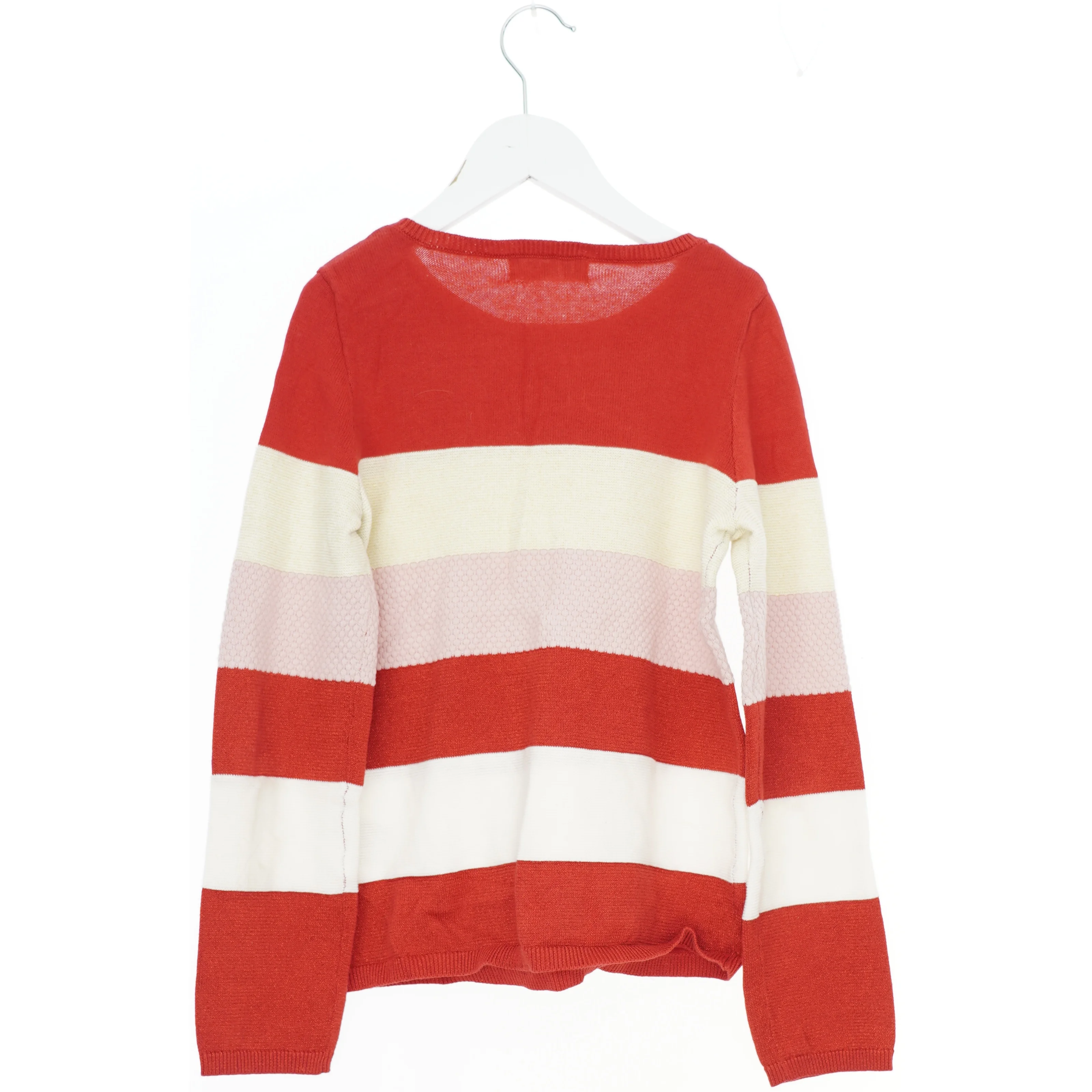 Striktrøje med striber fra H&M (str. 140)