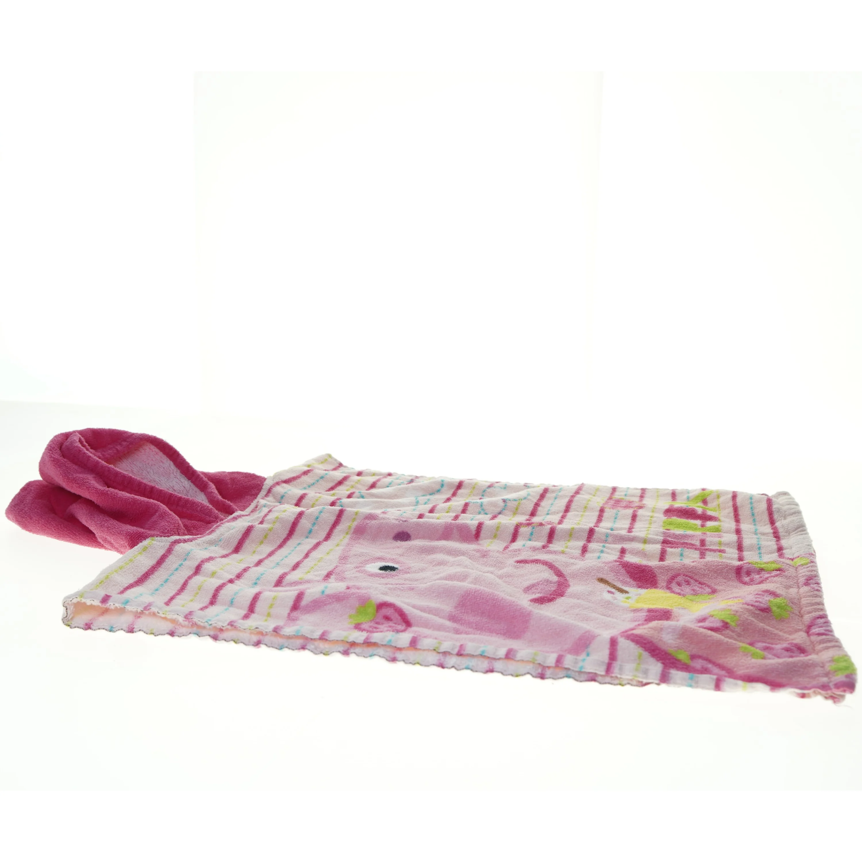 Børne badekåbe med hætte fra Gurli Gris (str. 50 x 47 cm)