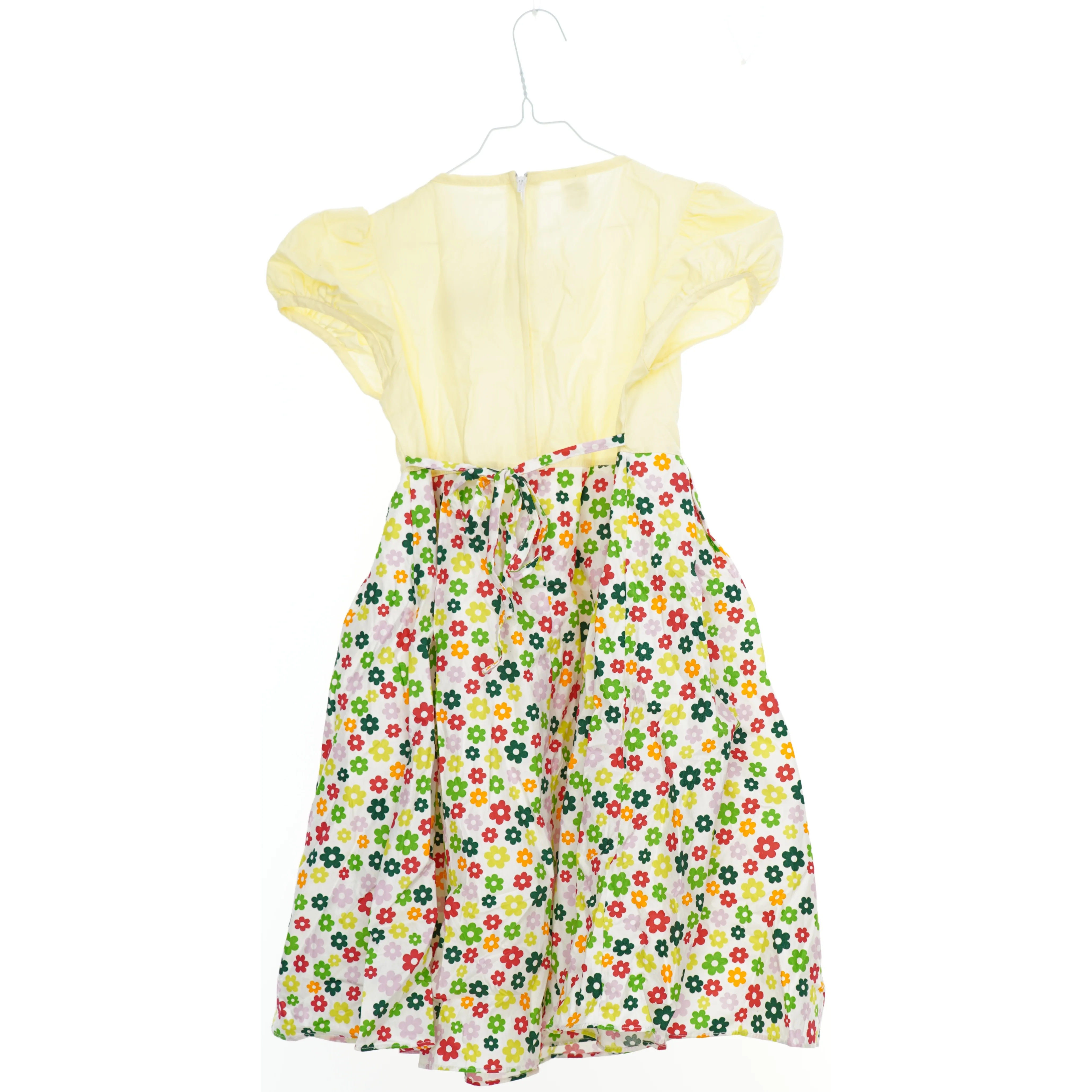 Blomstret kjole til børn fra Chiap Ha (str. 140)