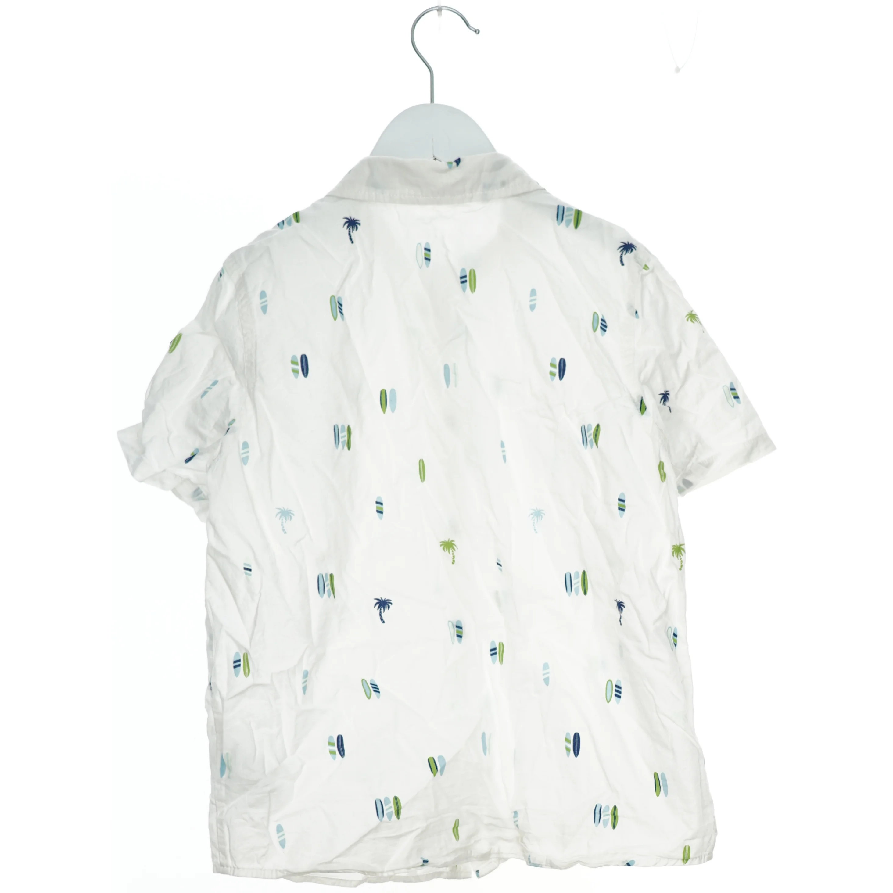 Hvid skjorte med print fra H&M (str. 140)