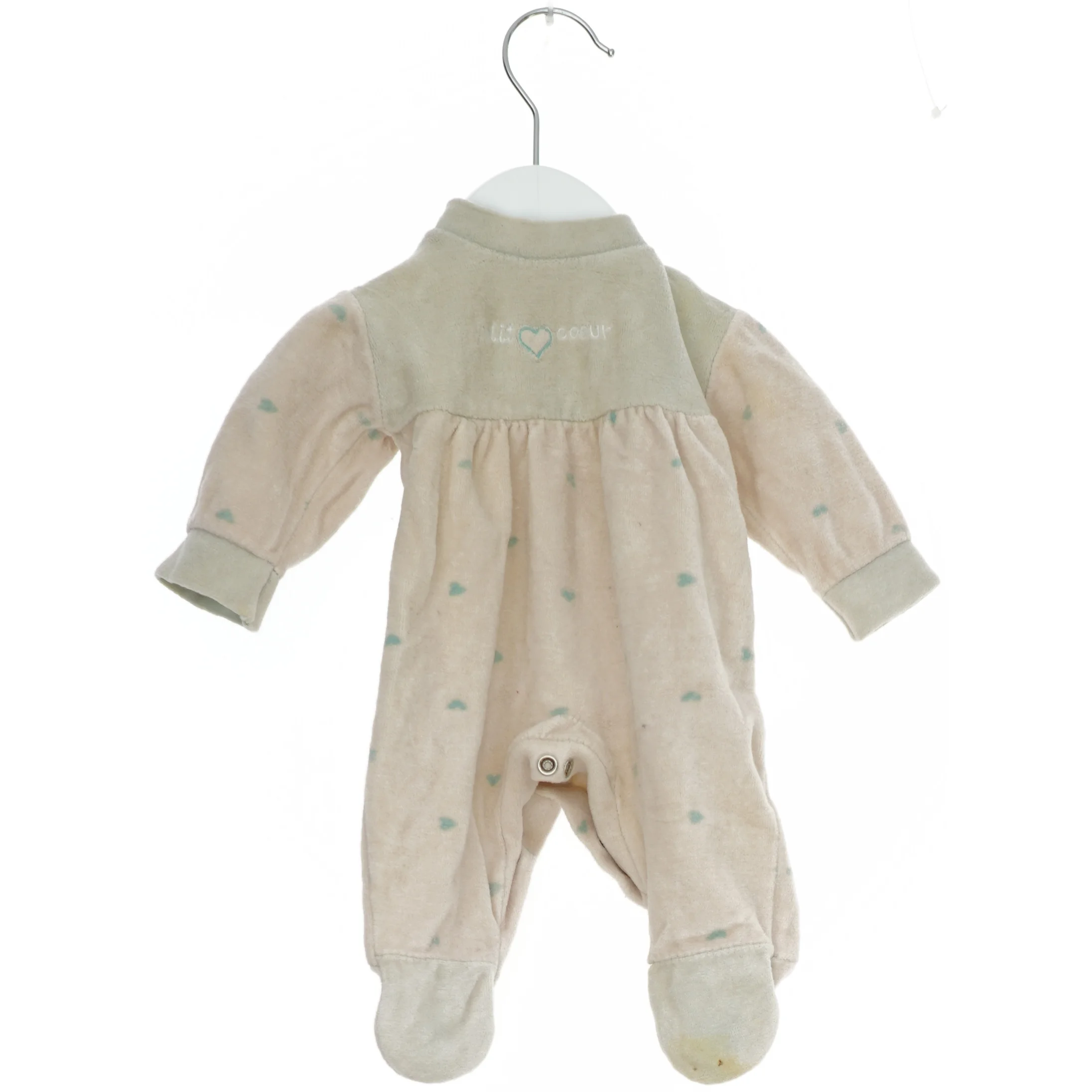 Babydragt med hjerteprint fra Petit Coeur (str. 80)