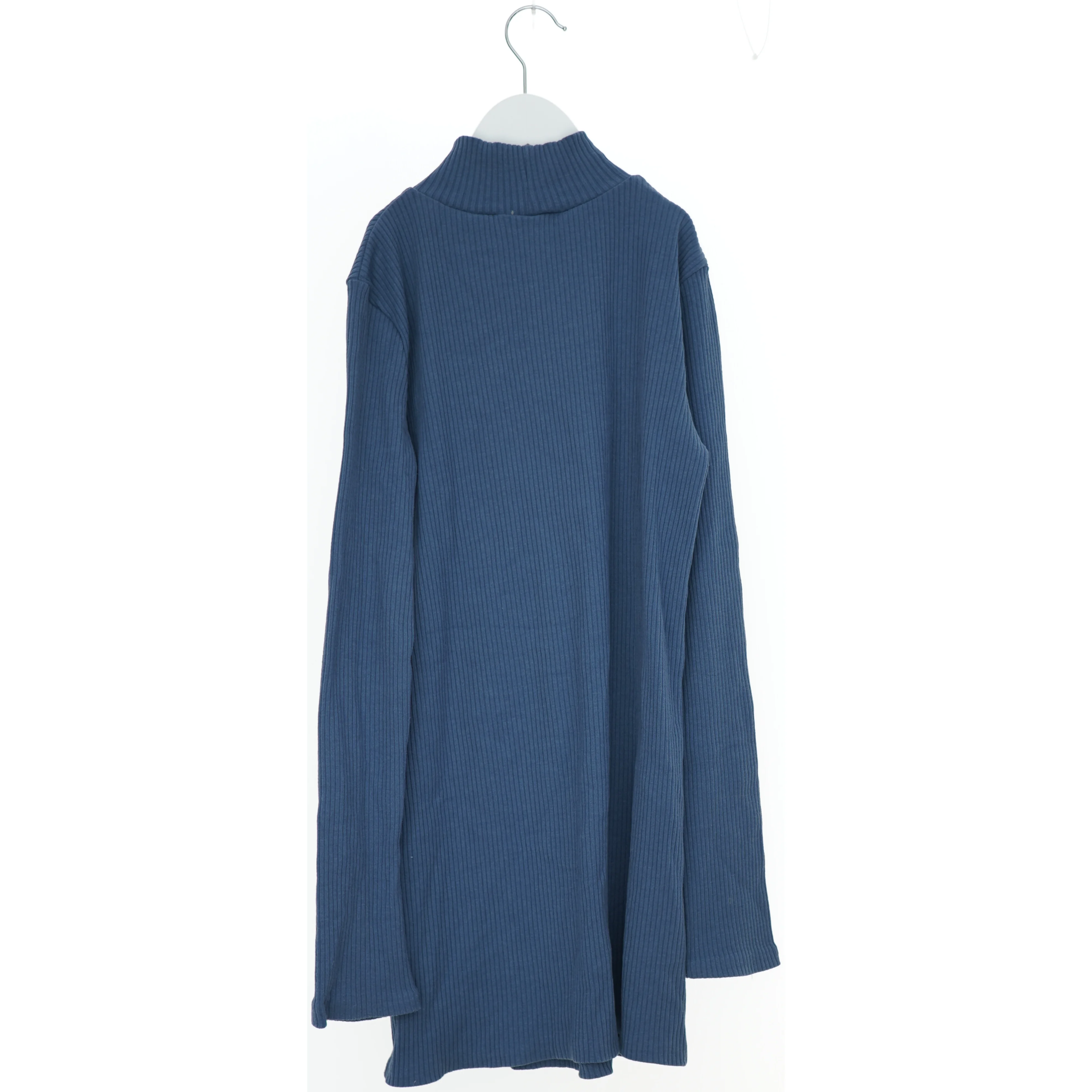 Langærmet bluse med høj hals fra Mng (str. S)