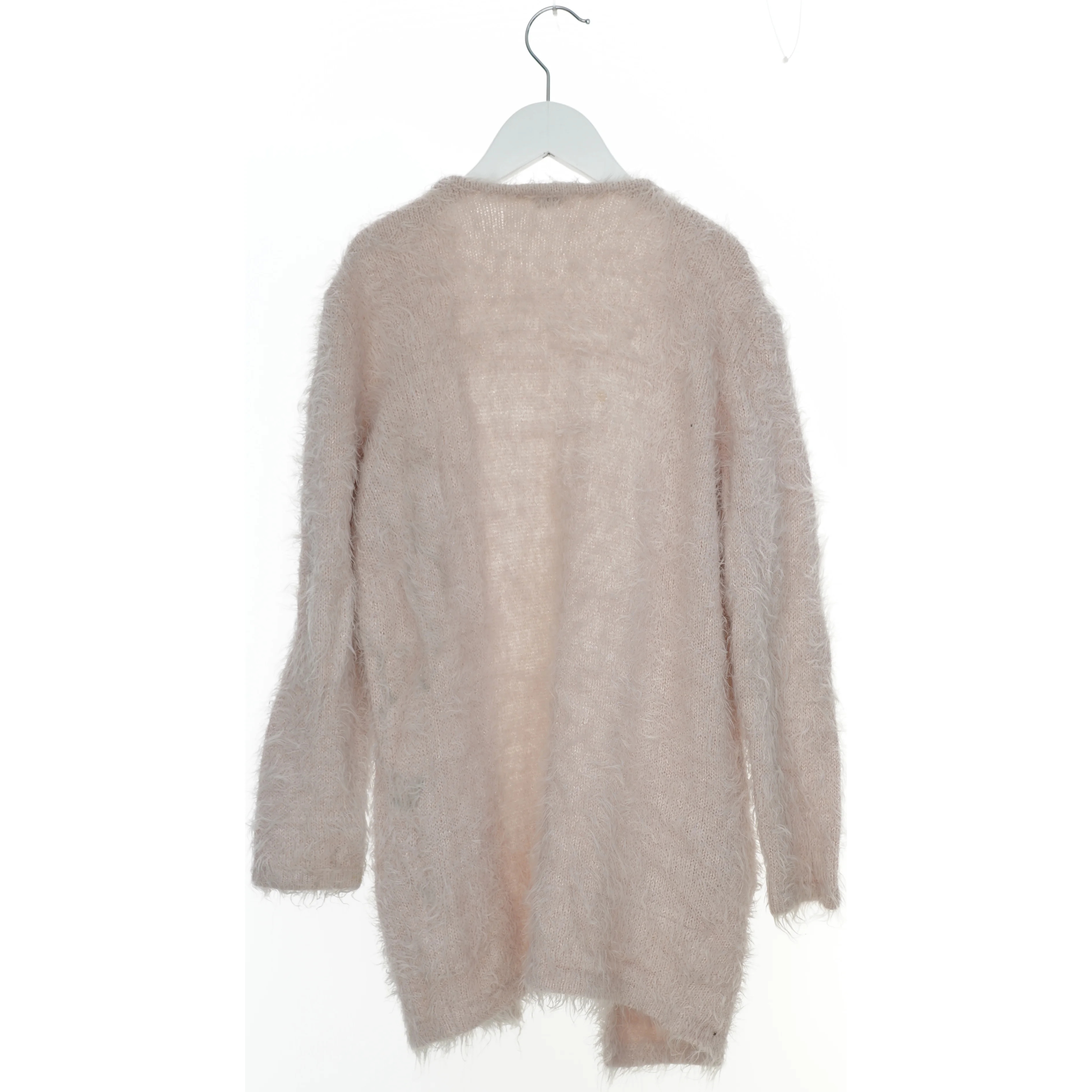 Lang lodden cardigan fra H&M (str. 140)