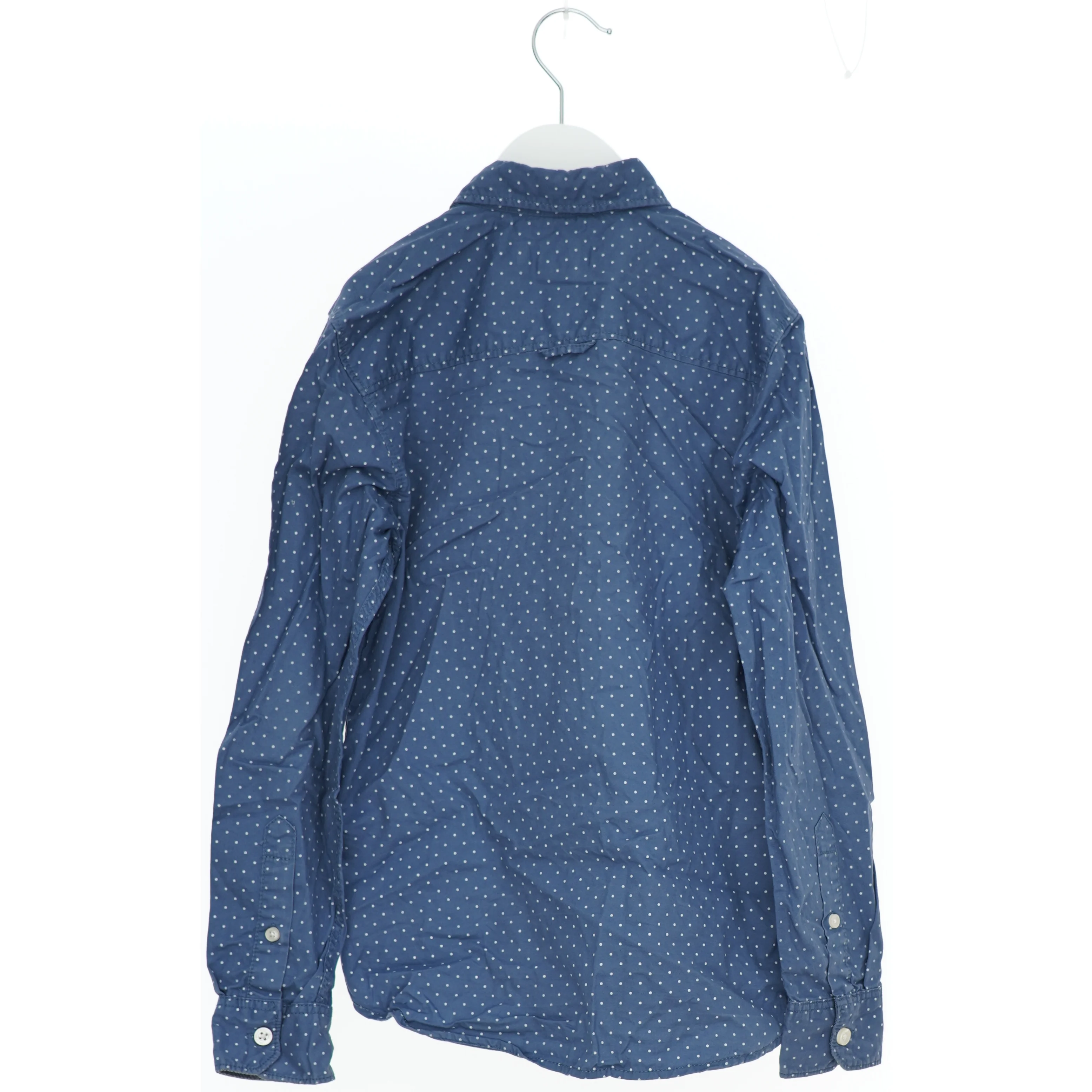 Langærmet skjorte med prikker fra Logg (str. 140)