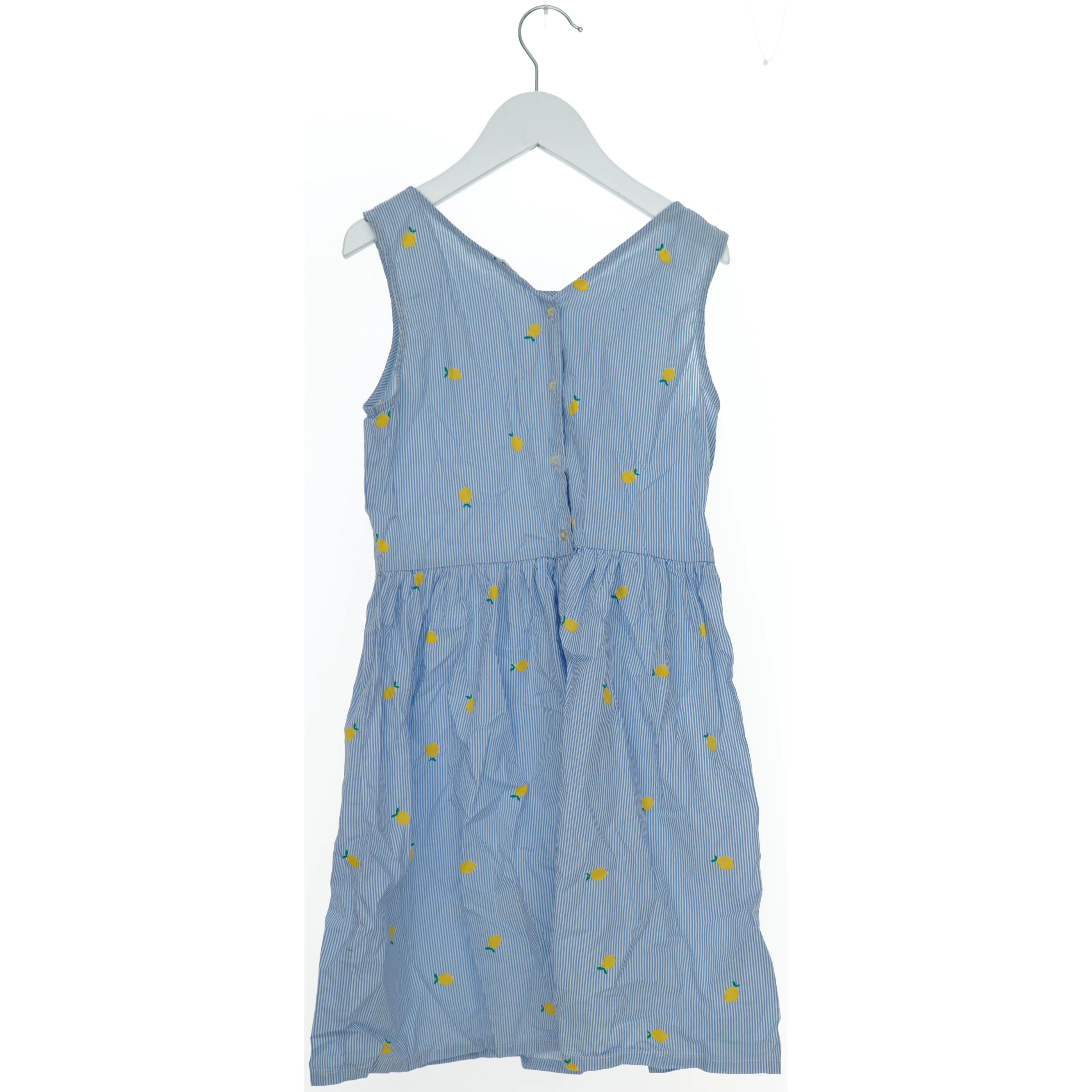 Sommerkjole med citronmønster fra H&M (str. 140)