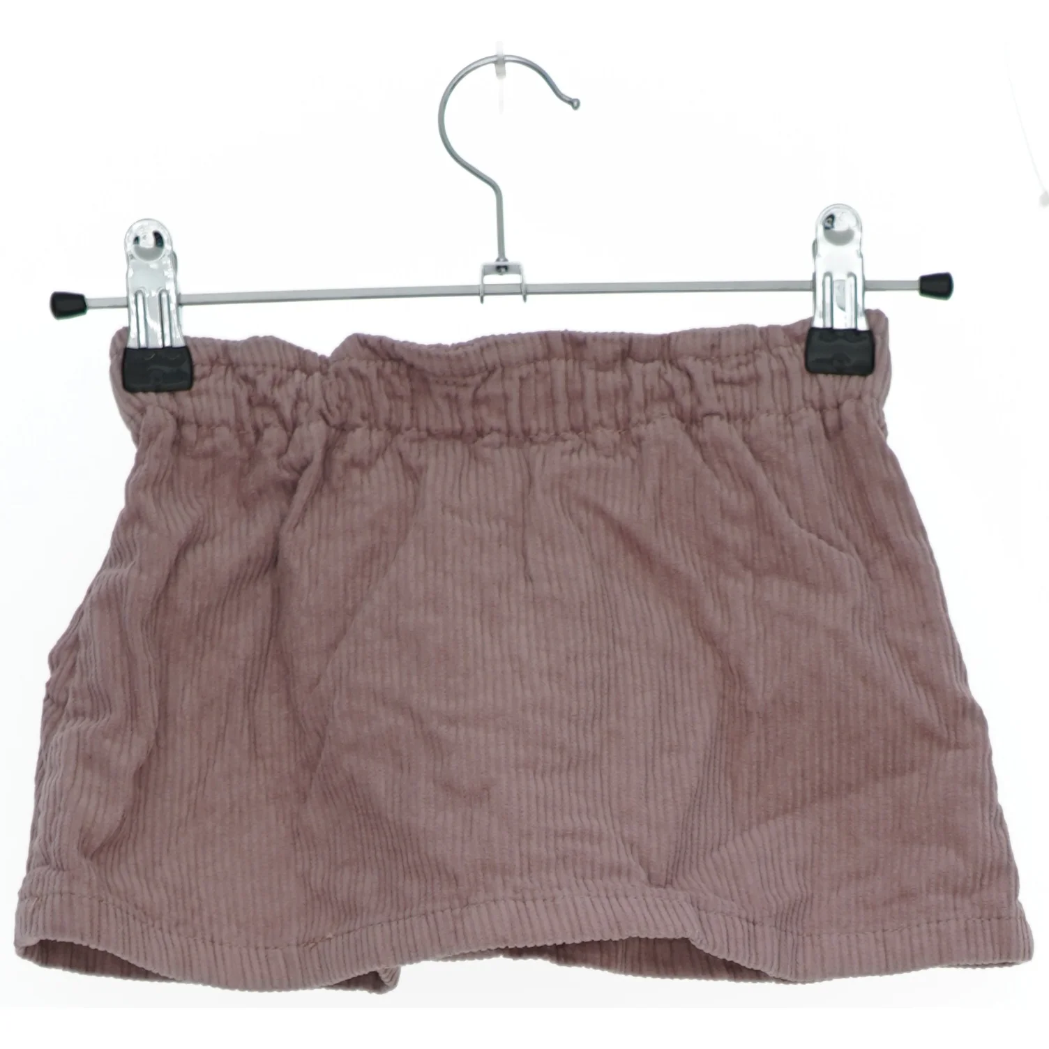 Fløjlsnederdel med elastik og knapper fra VRS (str. 80)