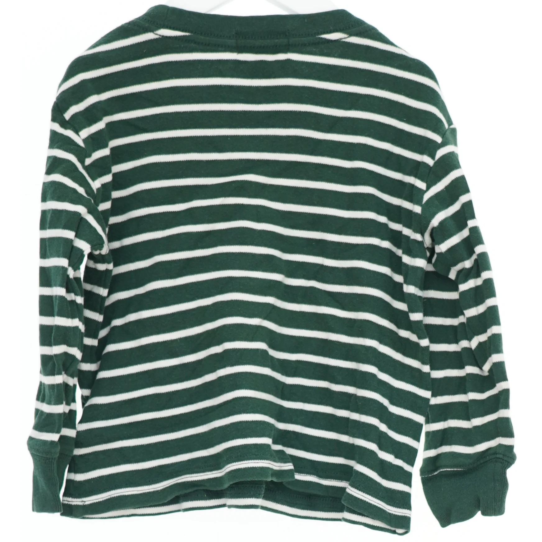 Stribet langærmet bluse fra Polo (str. 92)