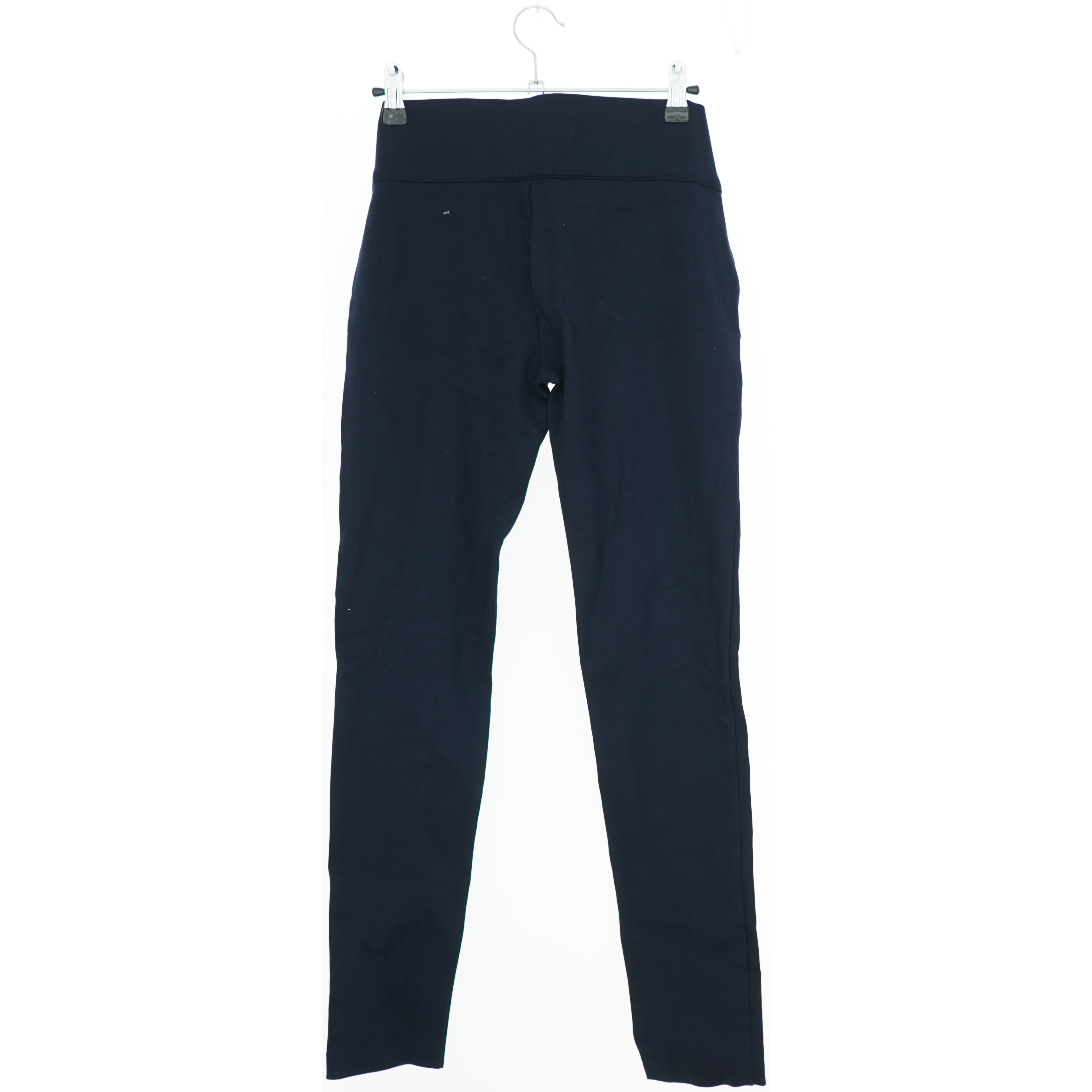 Mørkeblå leggings med lynlåse fra Zara (str. M)