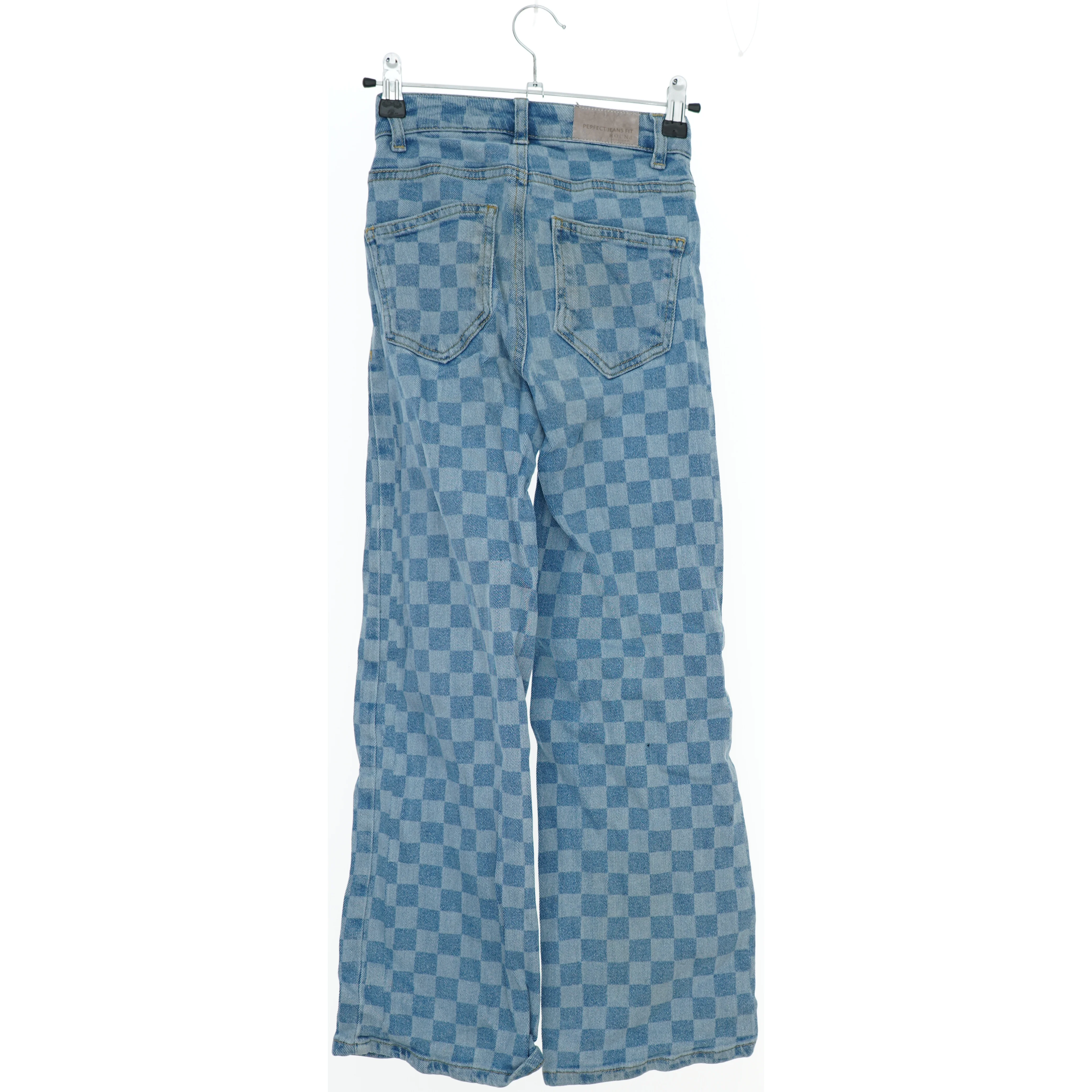Checkered jeans (str. XS)