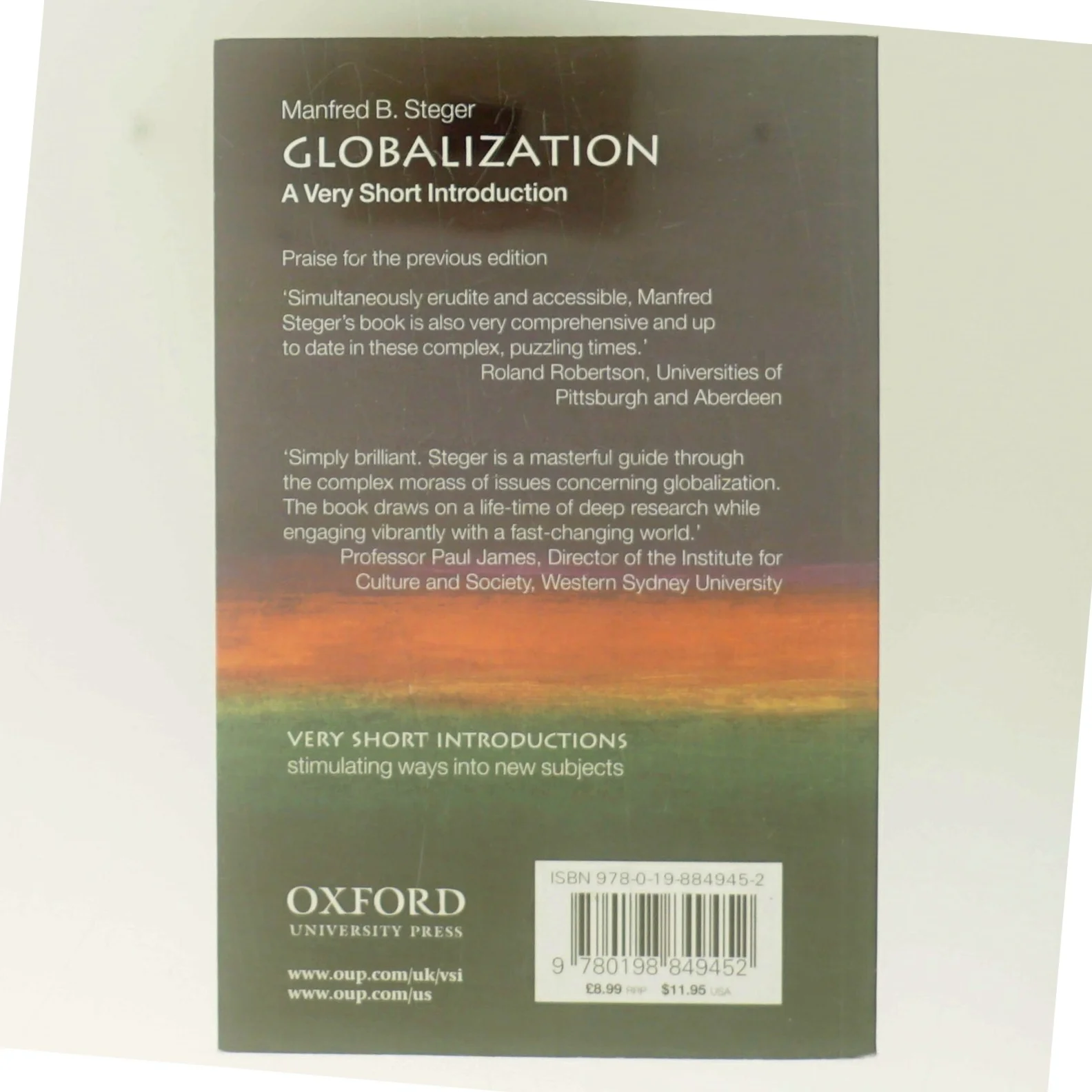 Globalization : a very short introduction af Manfred B. Steger (1961-) (Bog)