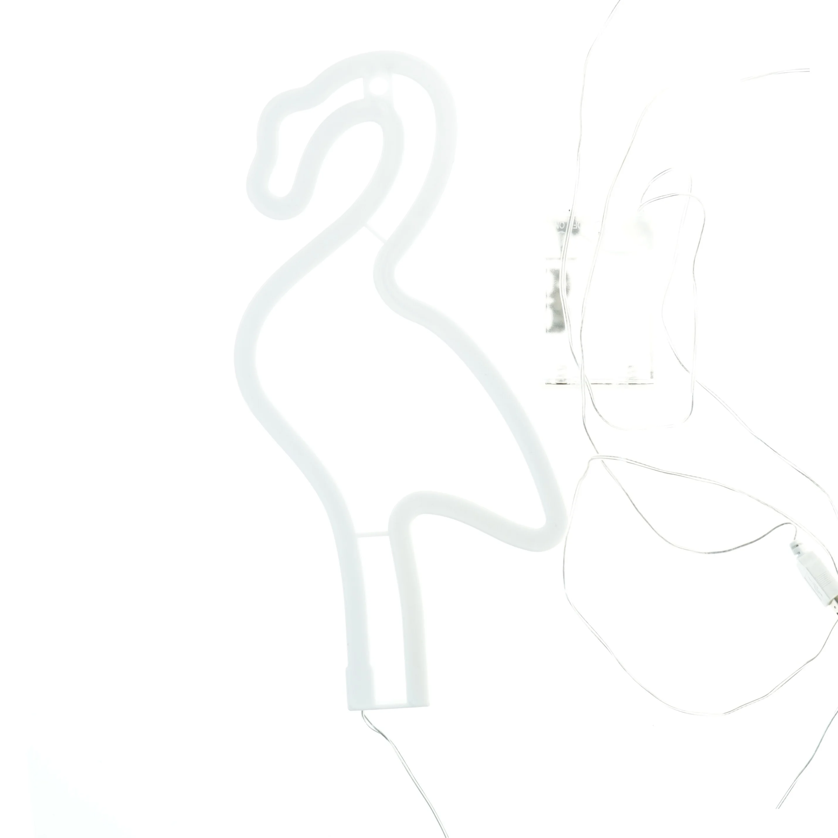 LED flamingo bordlampe (str. 29x14 cm)