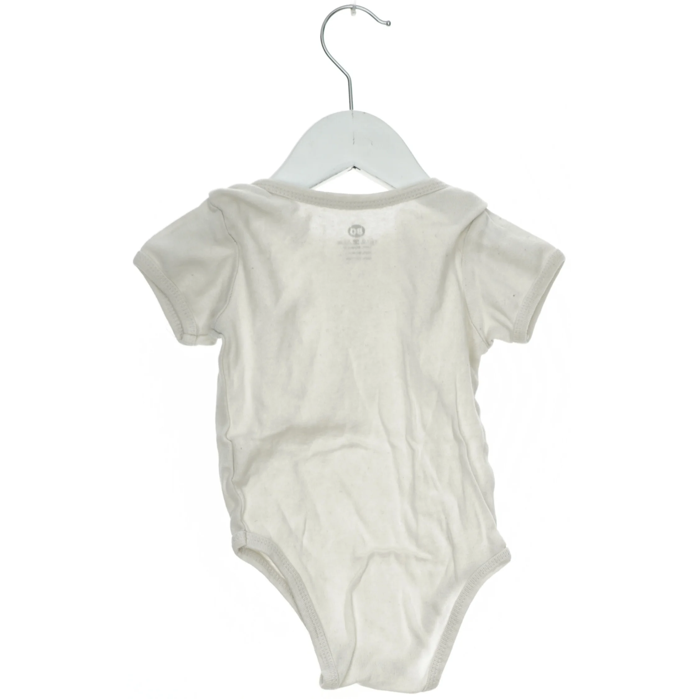 Hvid bodystocking til baby (str. 80)