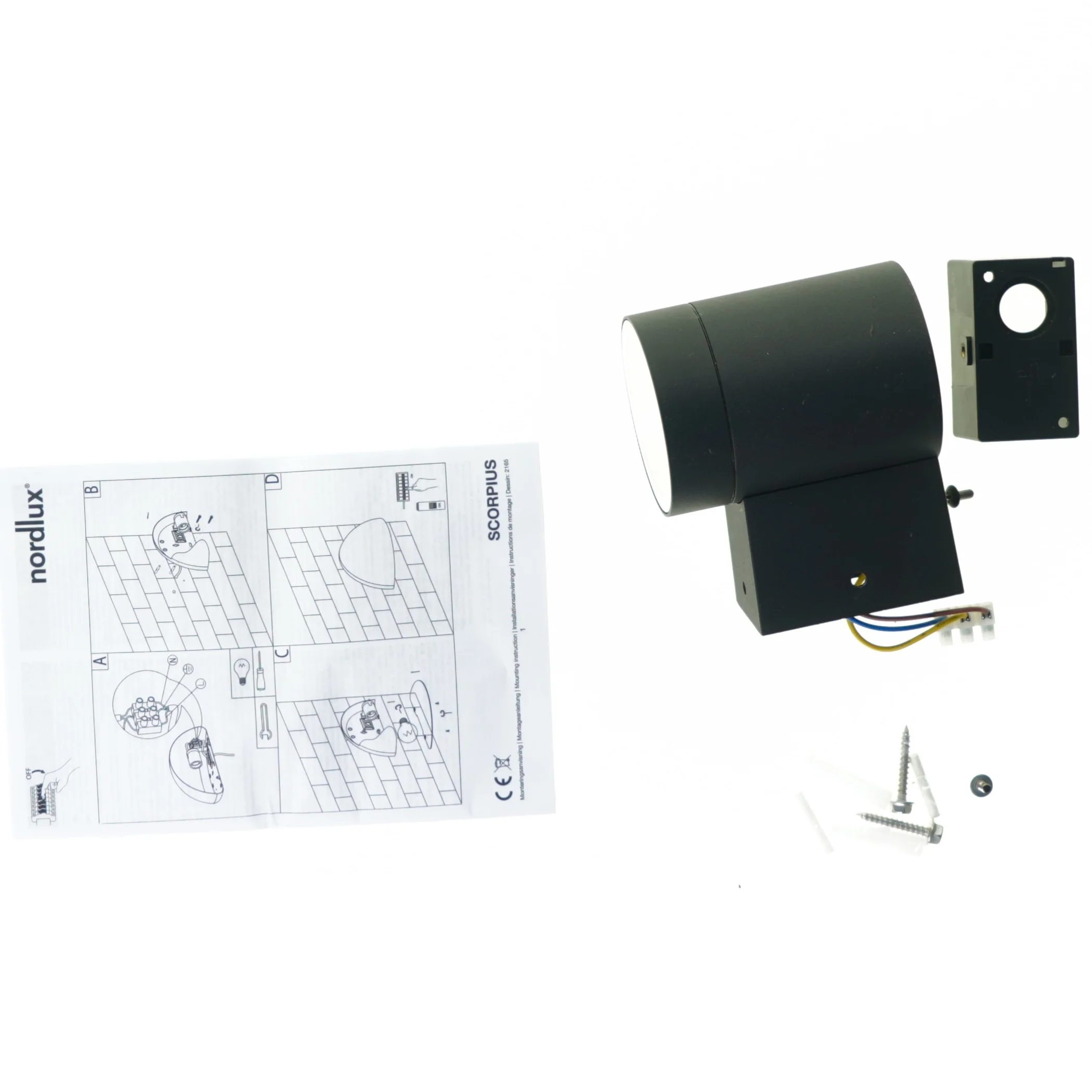 Udendørslys fra Nordlux (str. 17 x 11 cm)