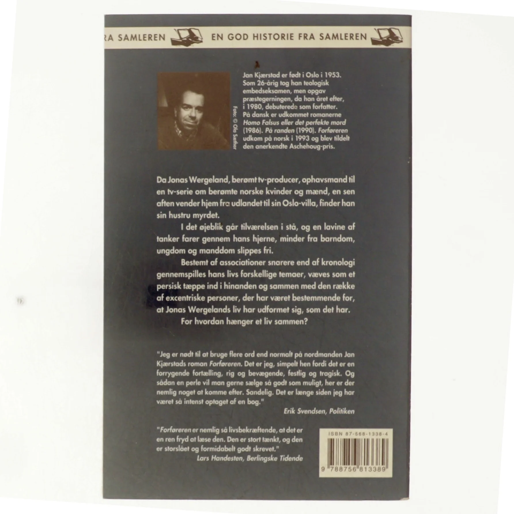 Forføreren af Jan Kjærstad, Jan Kjærstad (Bog)