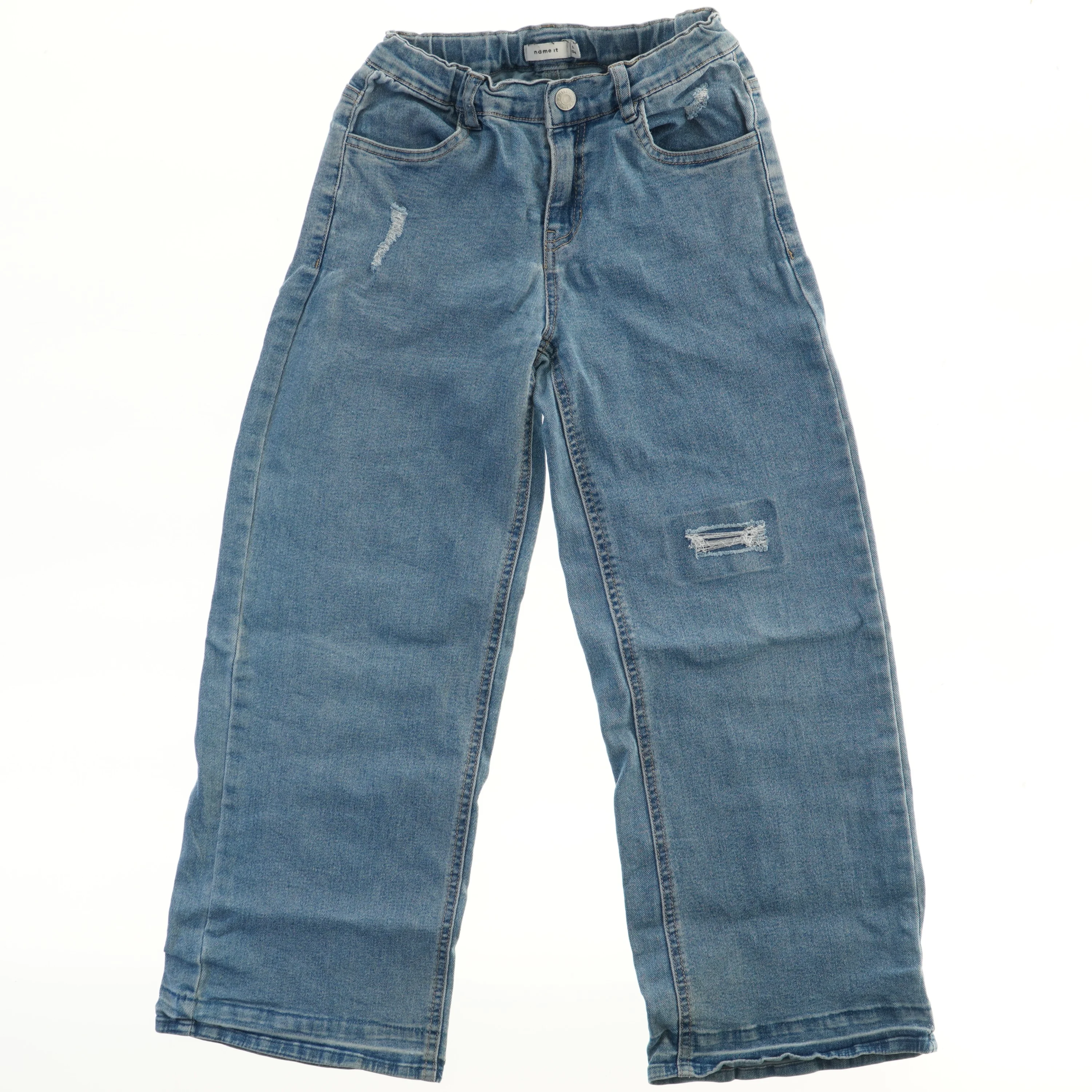 Jeans med Riveeffekt fra Name It (str. 134)