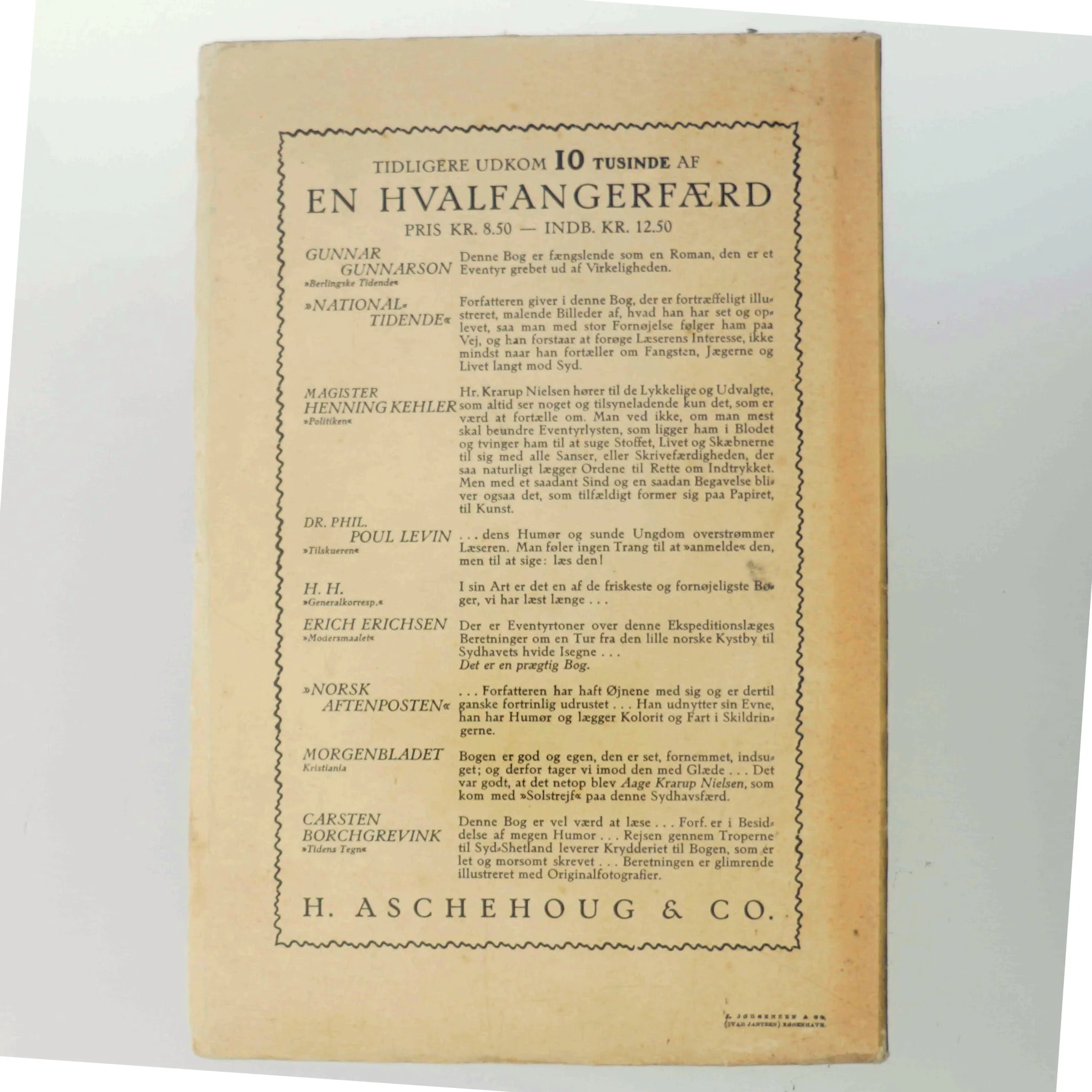 En Østerlandsfærd af Aage Krarup Nielsen (Bog)