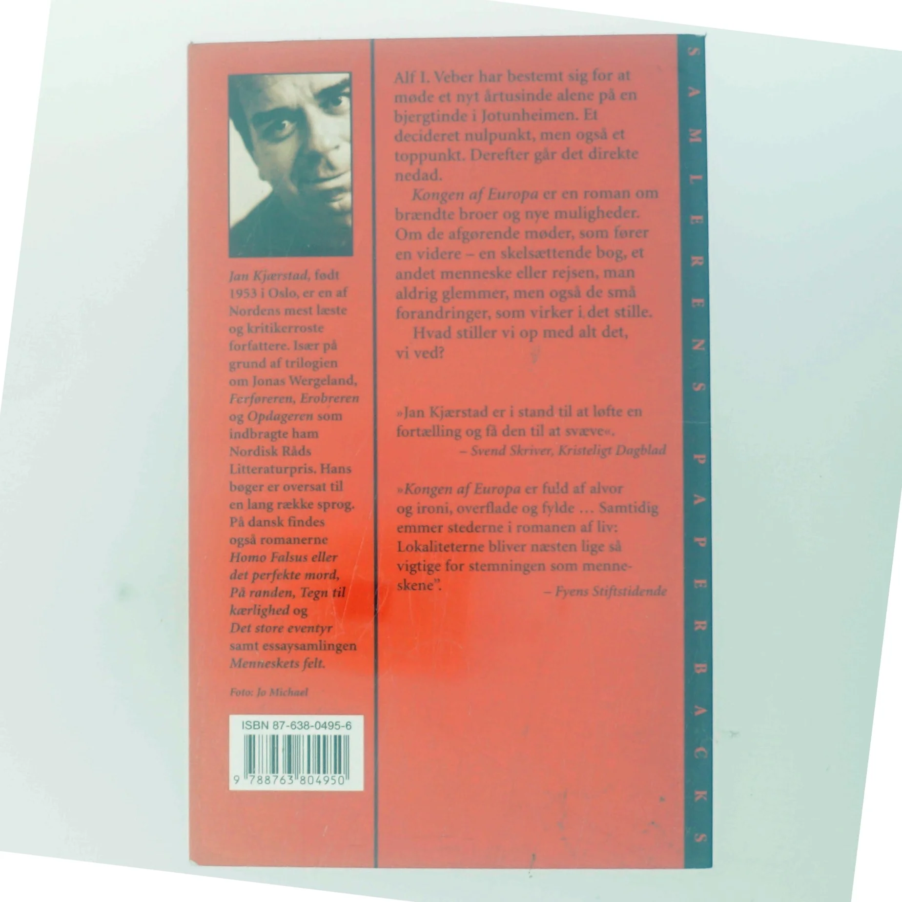 Kongen af Europa : roman af Jan Kjærstad (Bog)