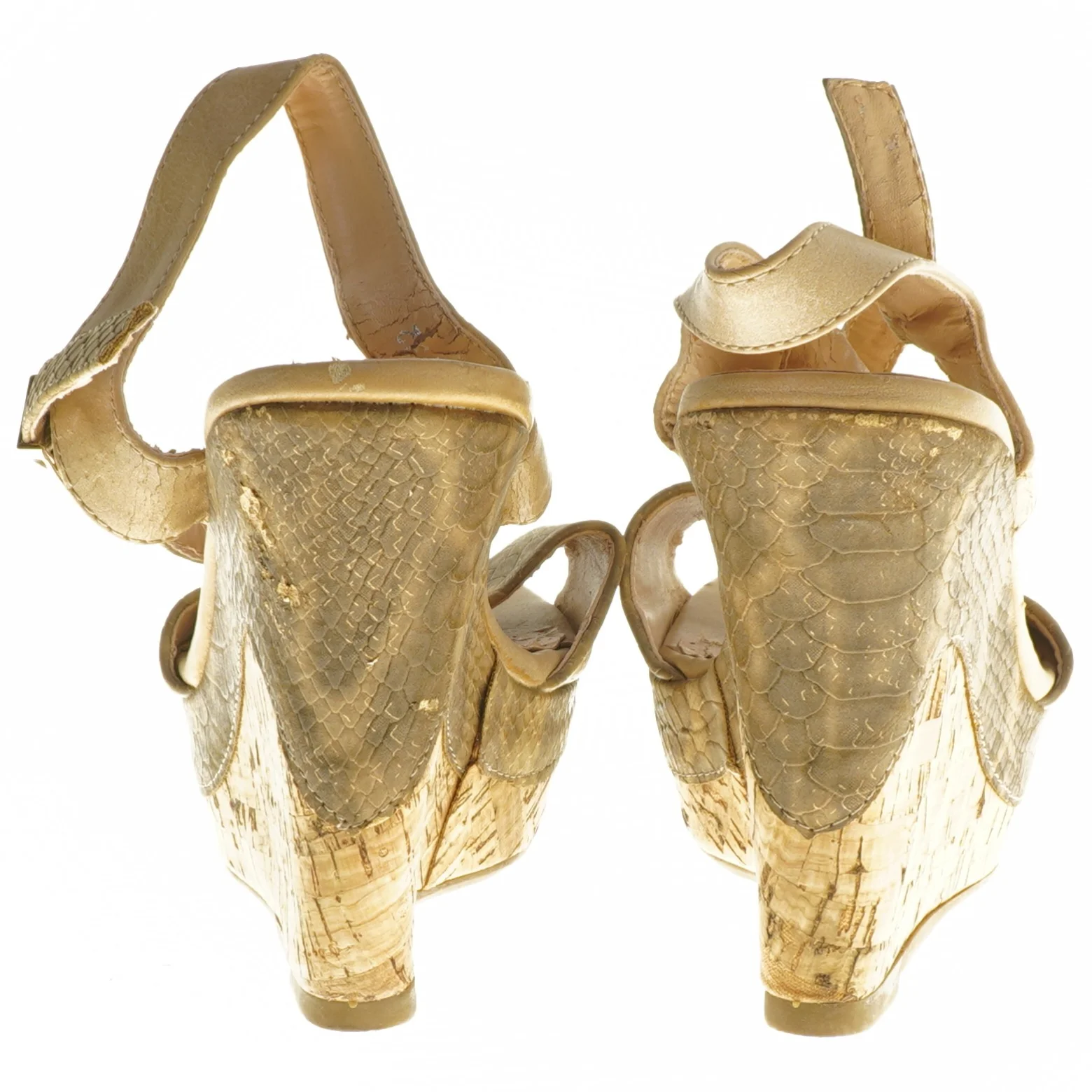 Sandaler med kilehæl (str. 37 )