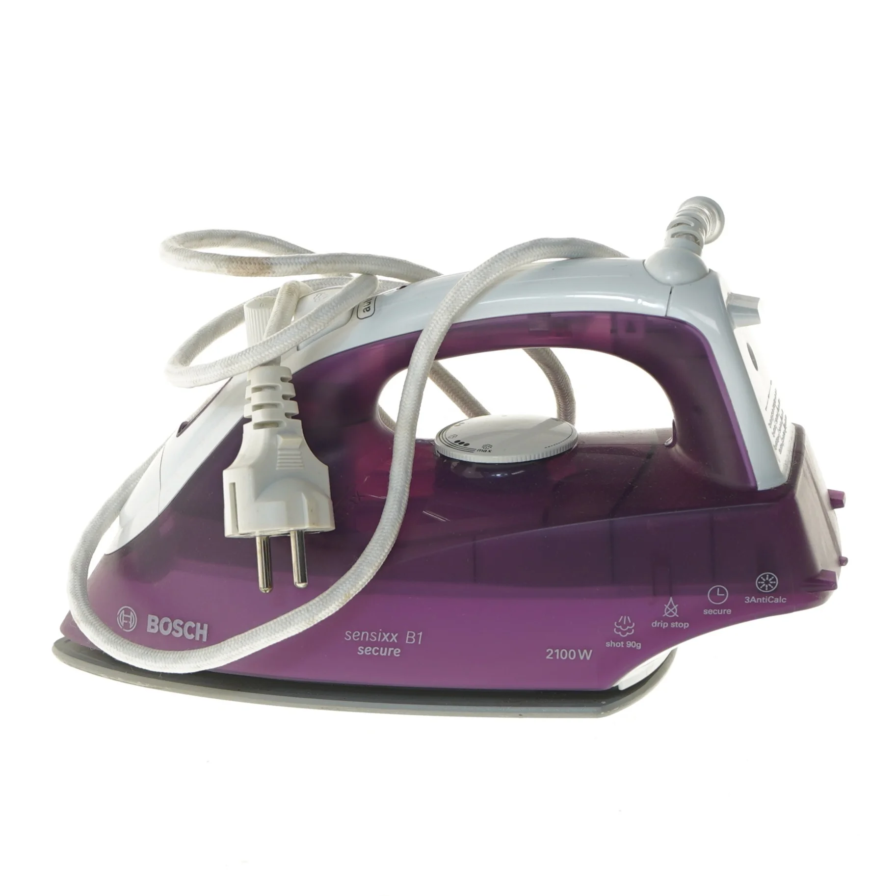 Strygejern Bosch Sensixx B1 og Tefal Supergliss fra Bosch (str. 28,5 cm)