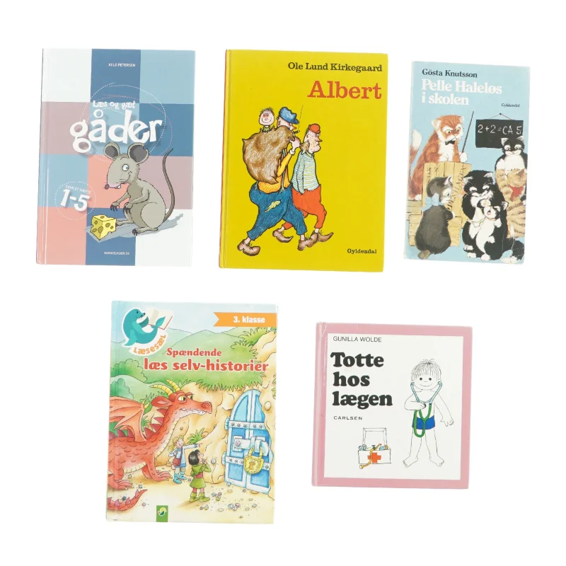 Forskellige børnebøger 5 styk