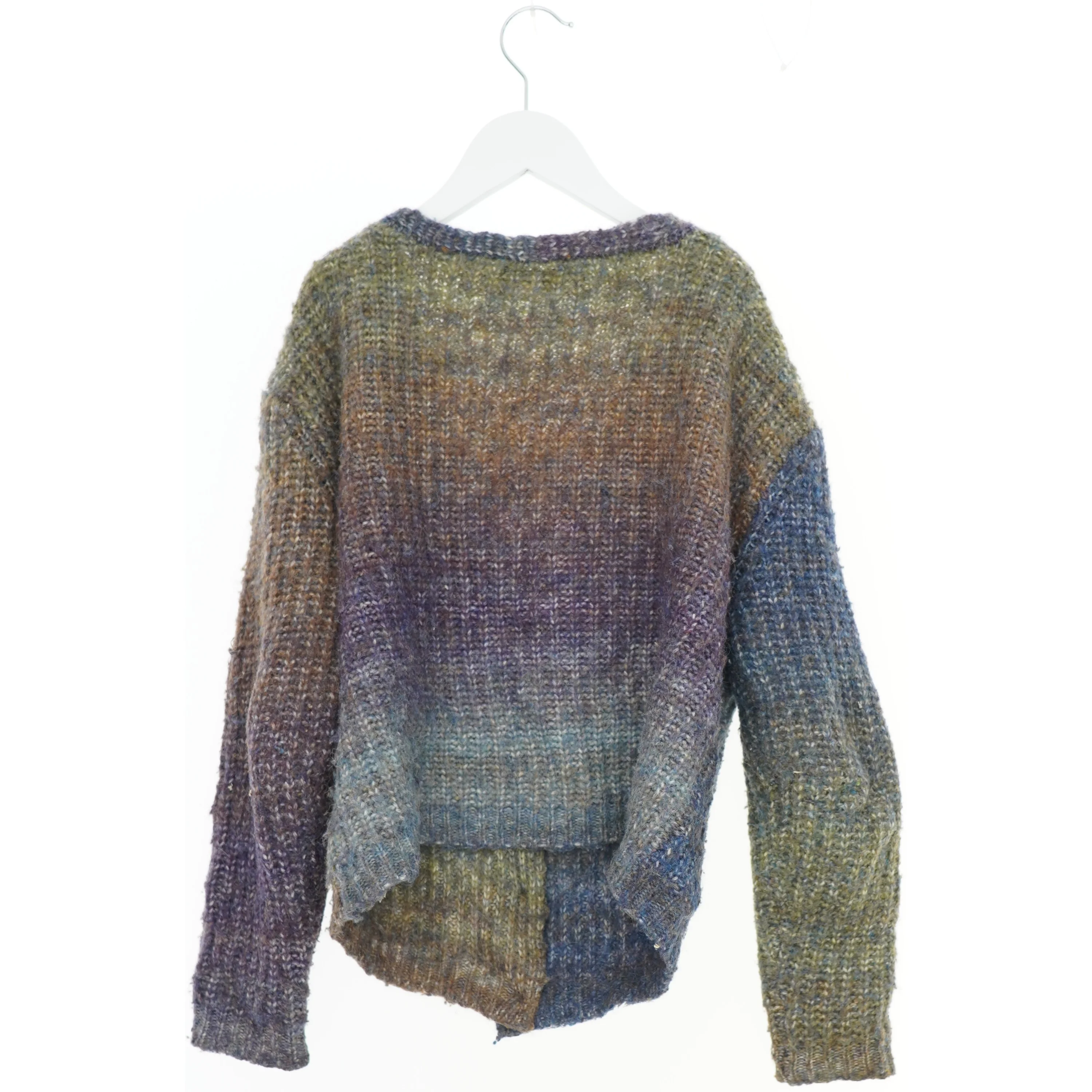 Strikket cardigan med farveskift fra LMTD (str. 152)