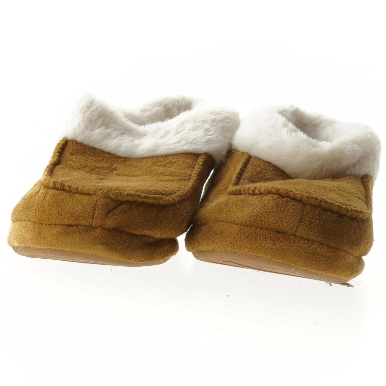 Brune hjemmesko med plysfor (str. 39 )