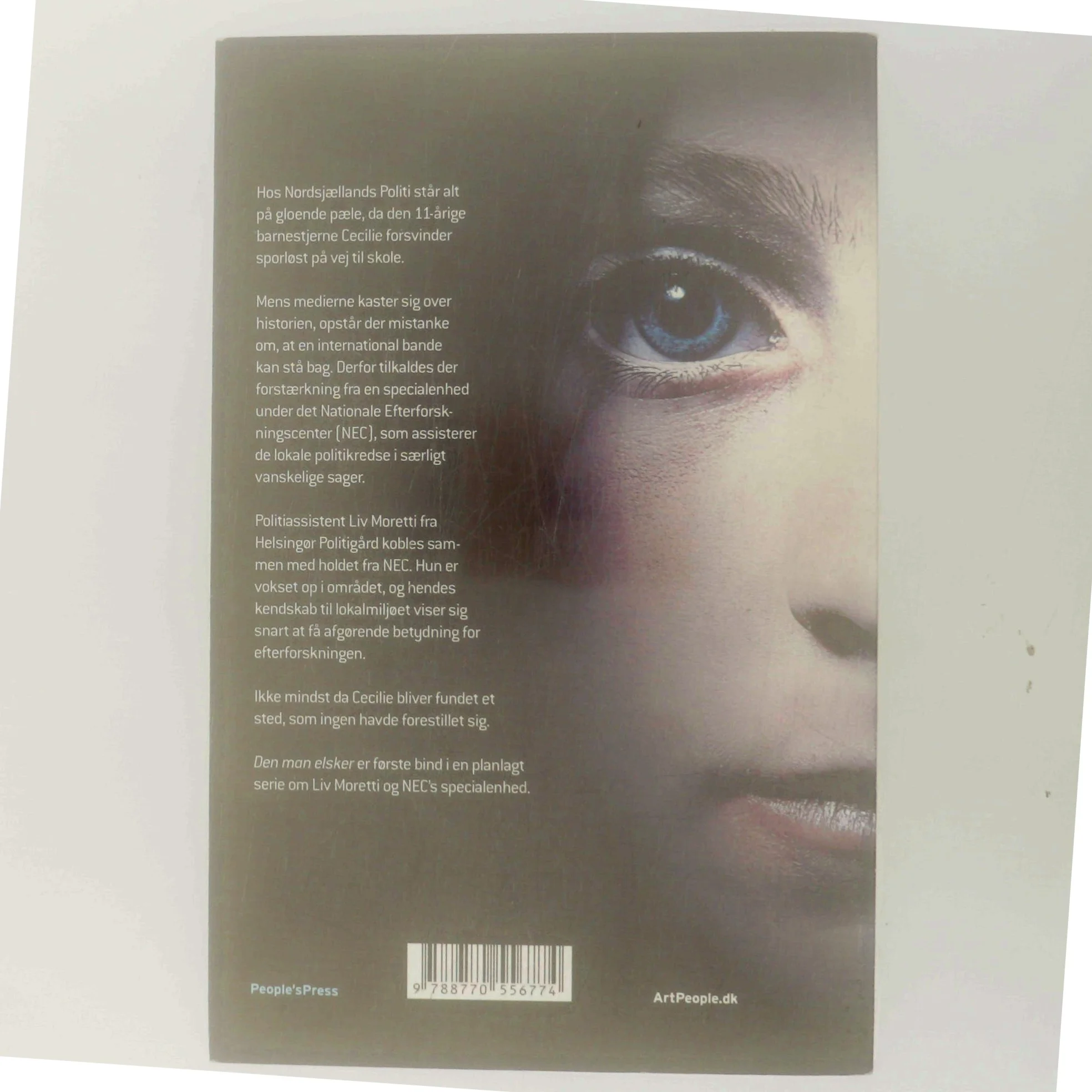 Den man elsker : krimi af Therese Philipsen (Bog)