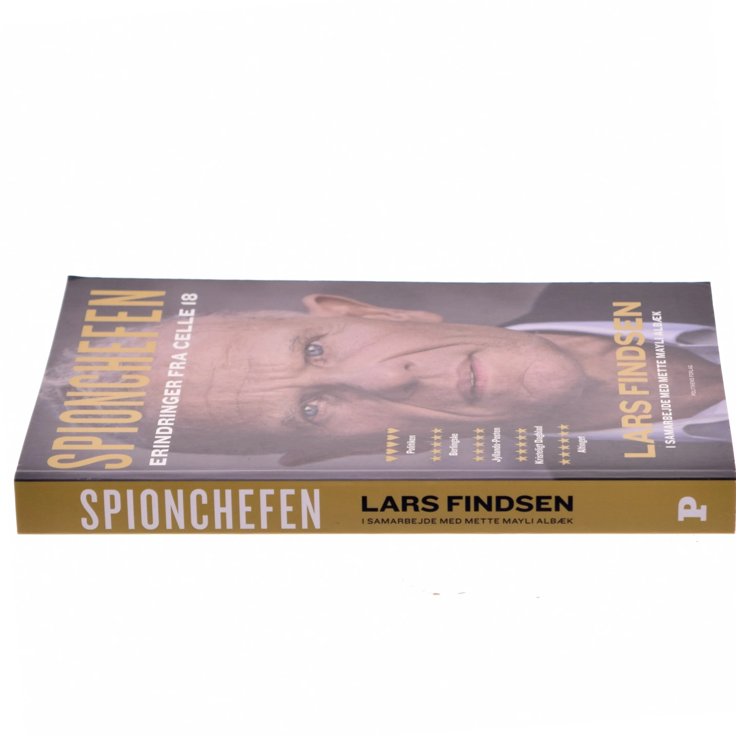 Spionchefen : erindringer fra celle 18 af Lars Findsen (f. 1964-09-17) (Bog)