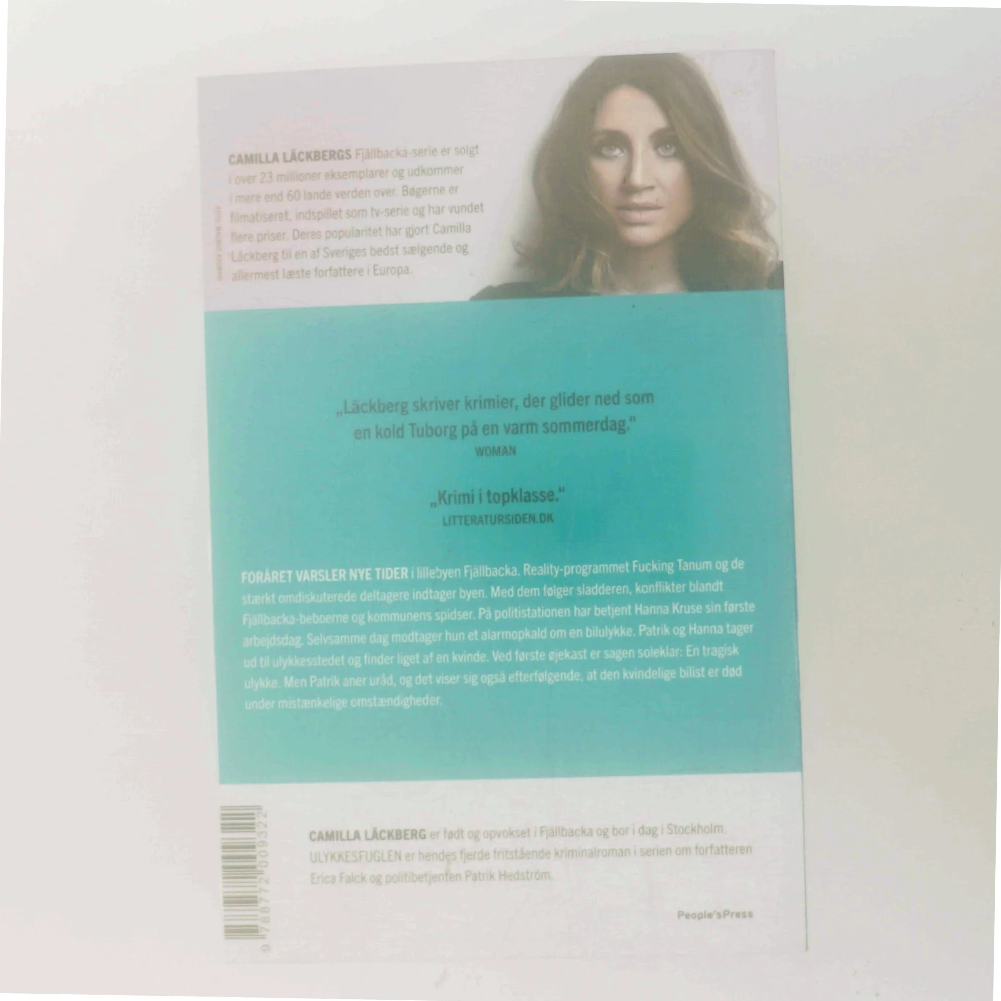 Ulykkesfuglen : kriminalroman af Camilla Läckberg (Bog)