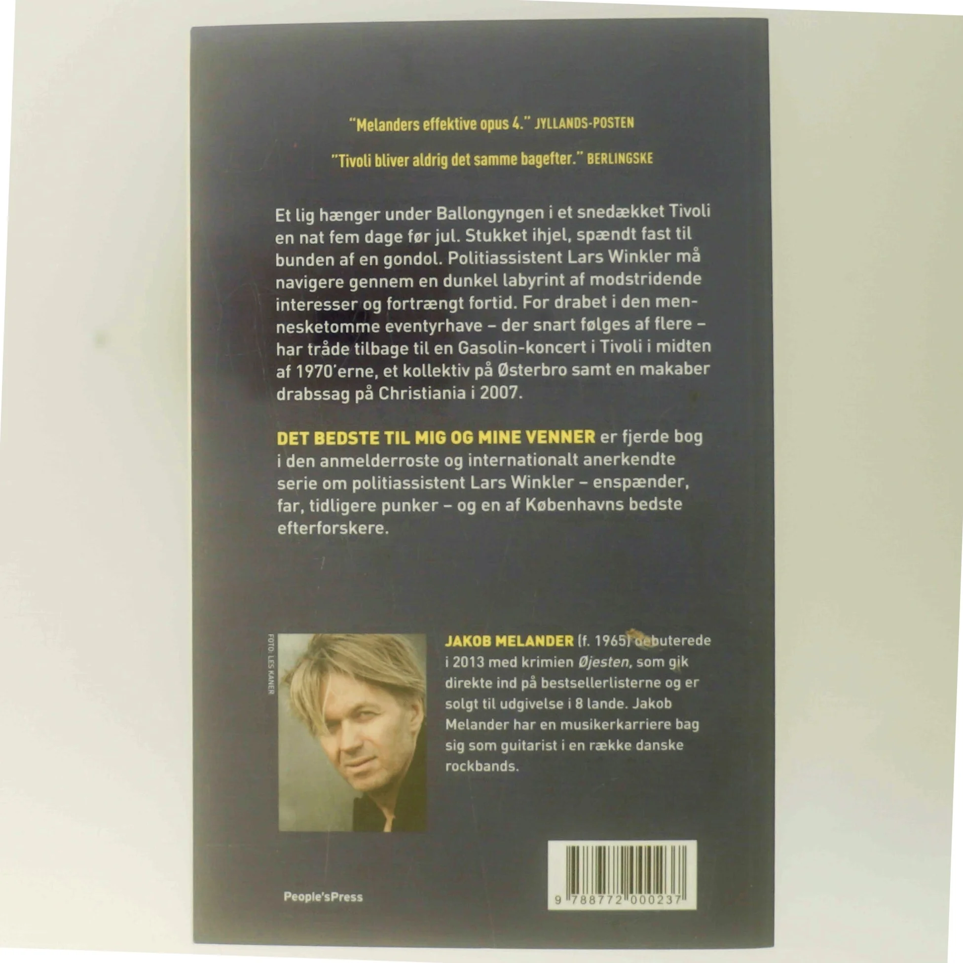 Det bedste til mig og mine venner : kriminalroman af Jakob Melander (Bog)