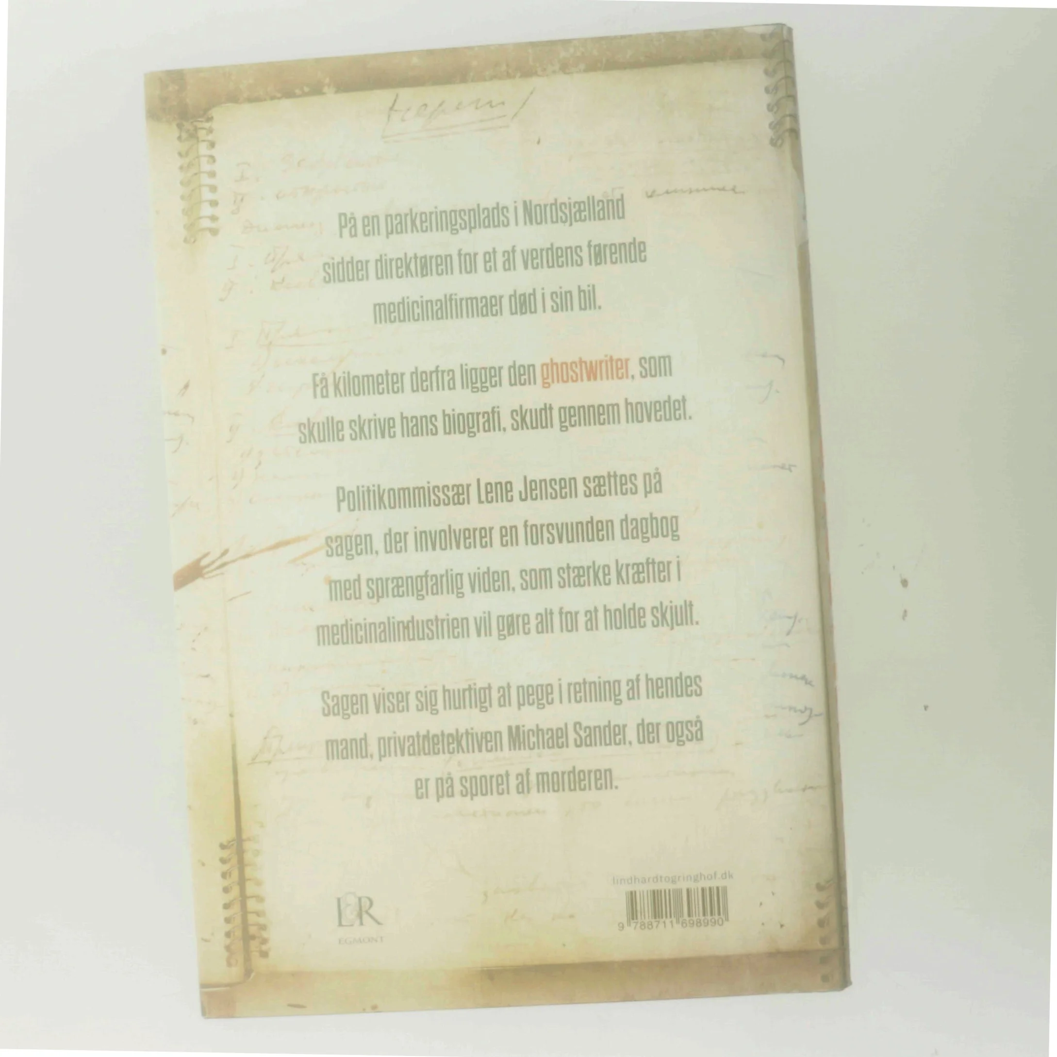 Ghostwriter af Steffen Jacobsen (f. 1956) (Bog)